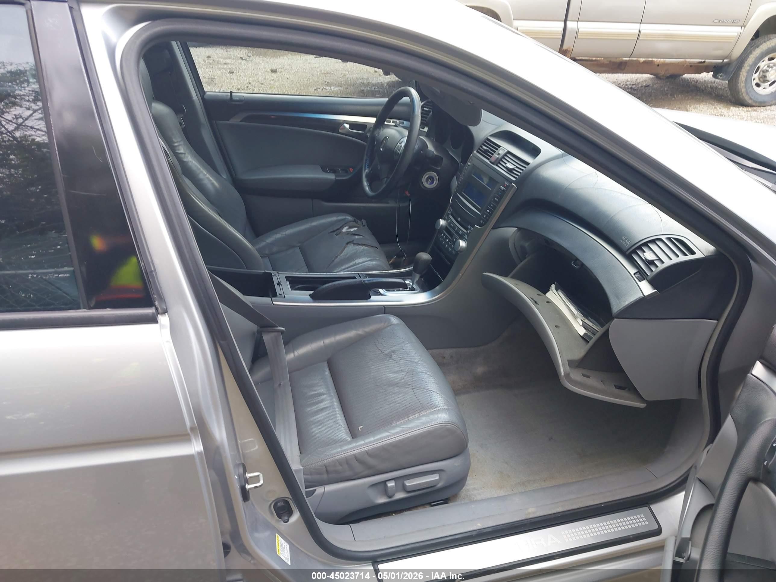 2006 Acura Tl   Gray vin: 19UUA66236A026249