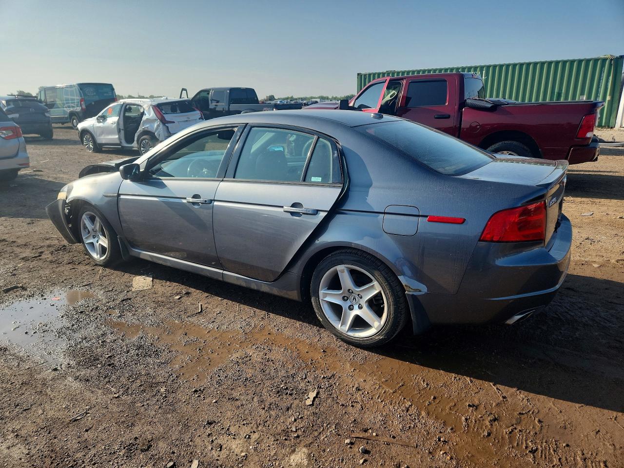 2006 Acura 3.2tl Gray vin: 19UUA66236A032665