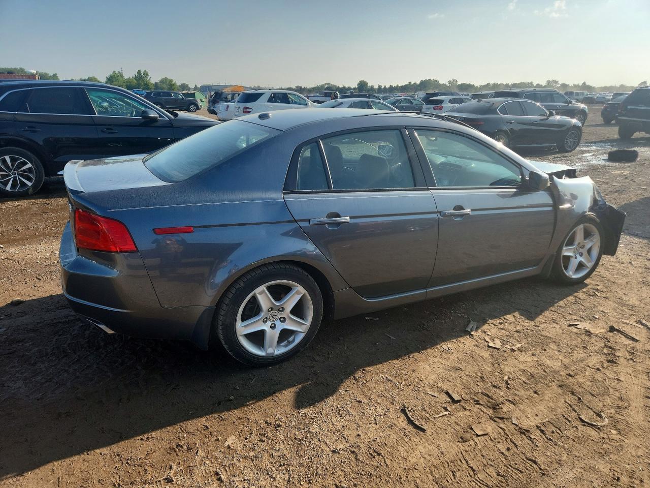 2006 Acura 3.2tl Gray vin: 19UUA66236A032665