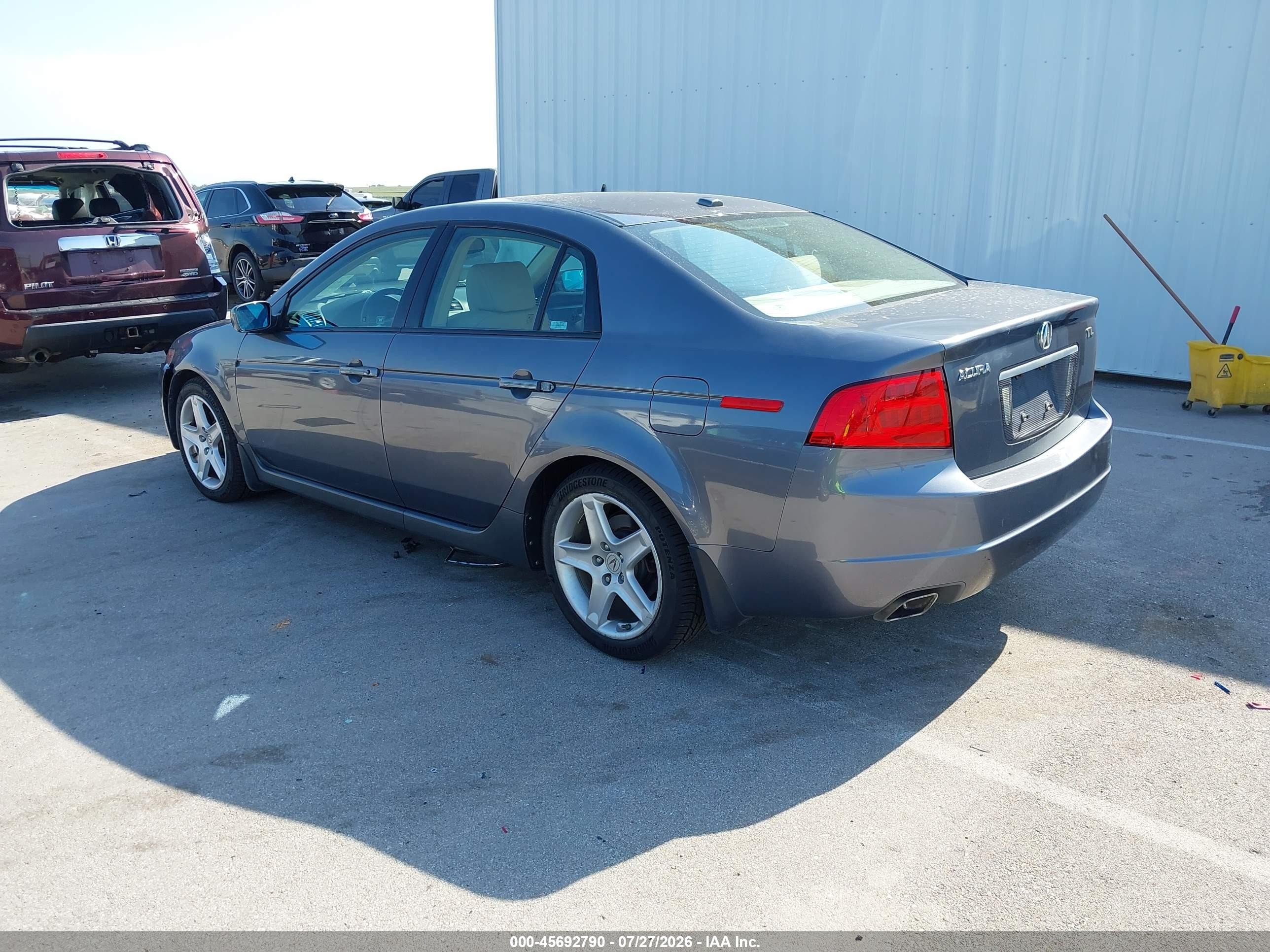 2006 Acura Tl   Серый vin: 19UUA66236A041527