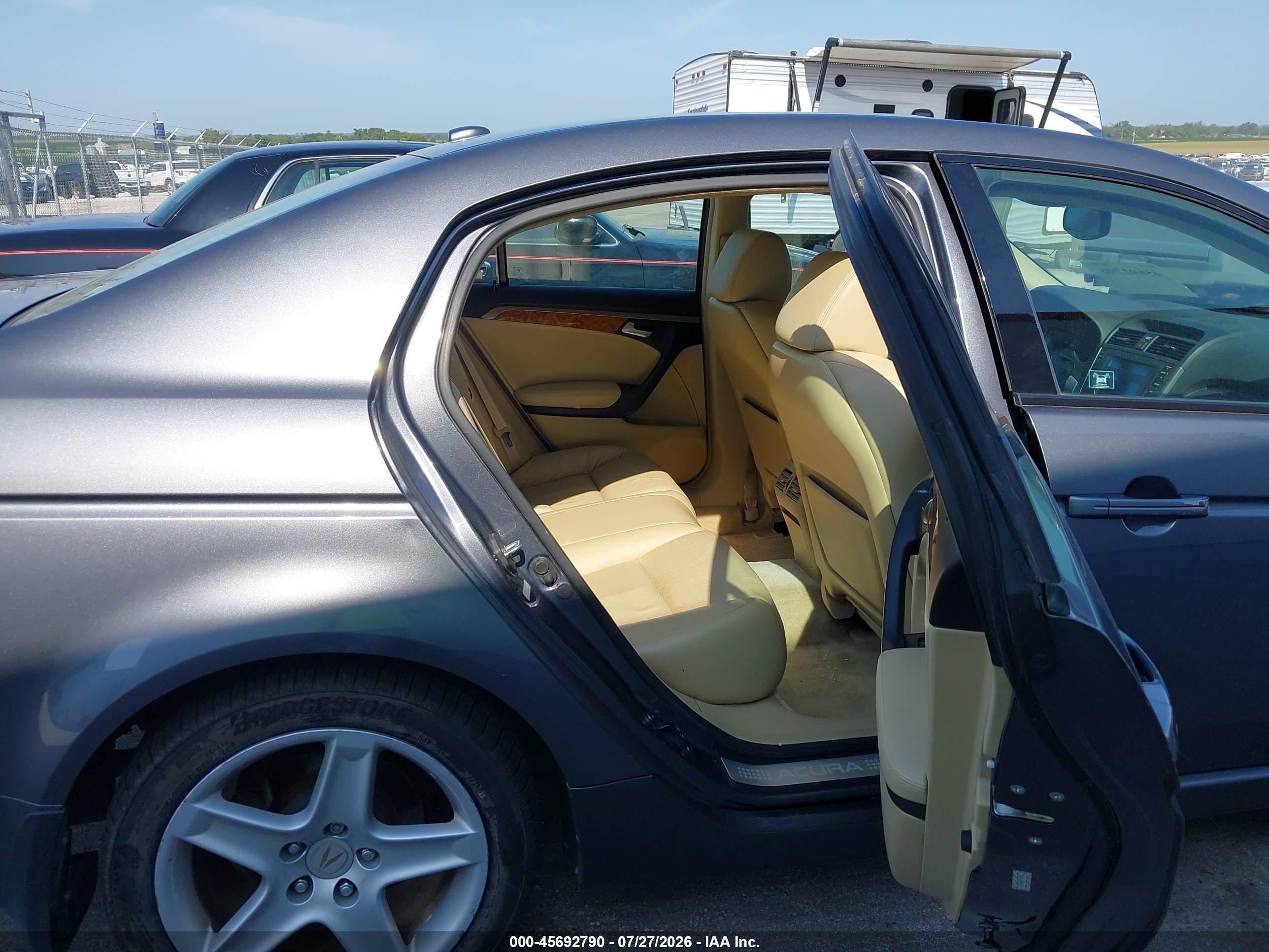 2006 Acura Tl   Серый vin: 19UUA66236A041527