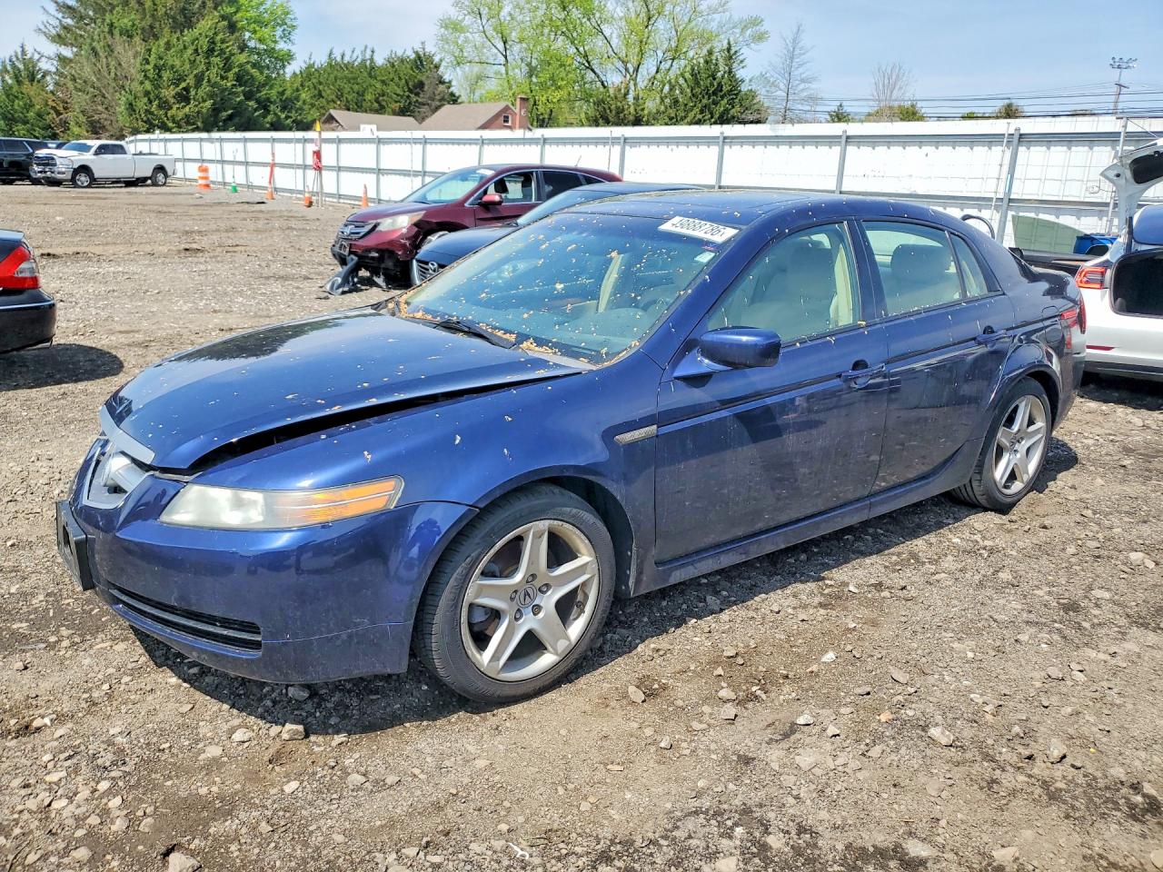 2006 Acura 3.2tl Blue vin: 19UUA66236A047702