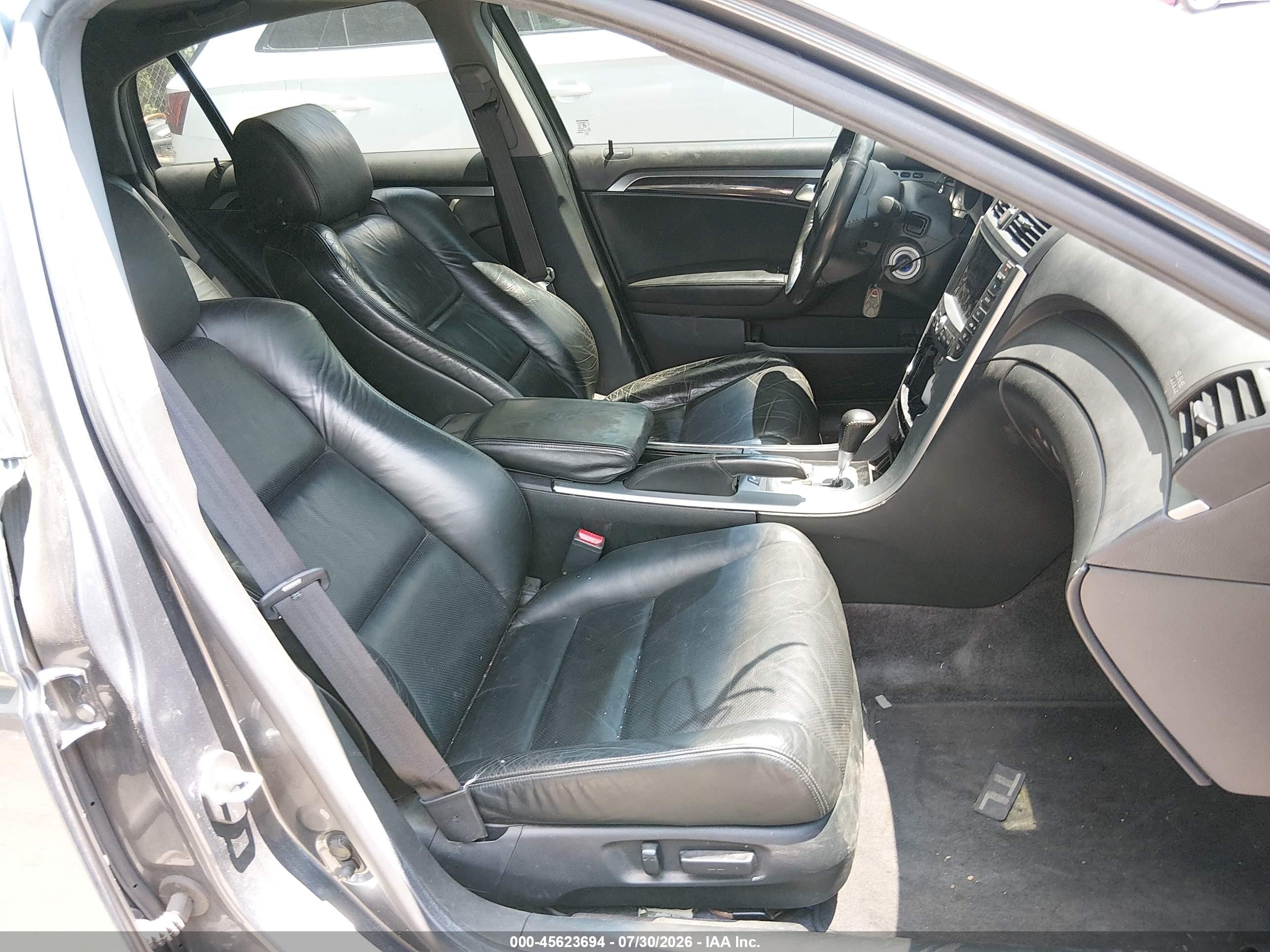2006 Acura Tl   Gray vin: 19UUA66236A066833