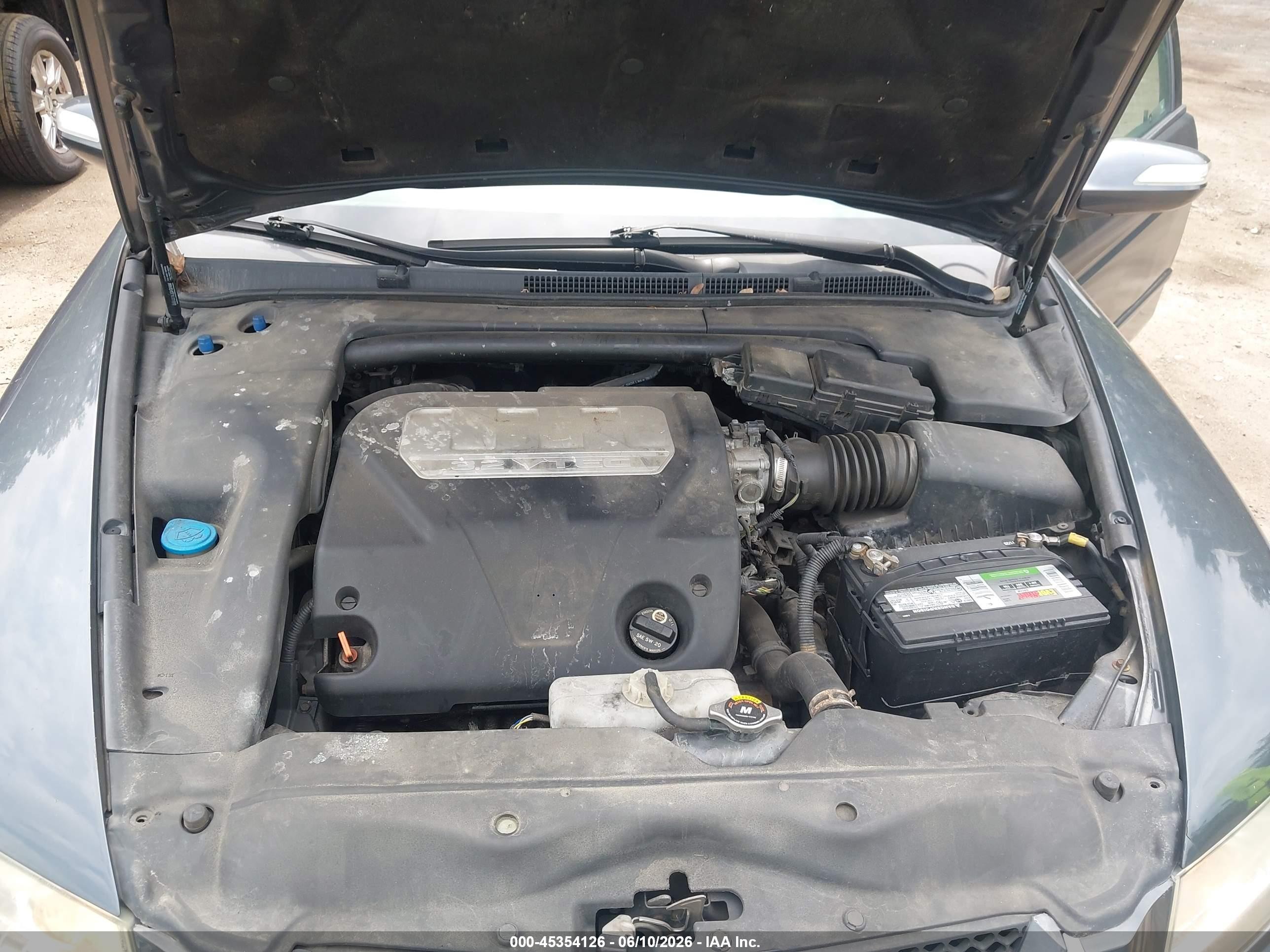 2007 Acura Tl 3.2 Dark Blue vin: 19UUA66237A010845