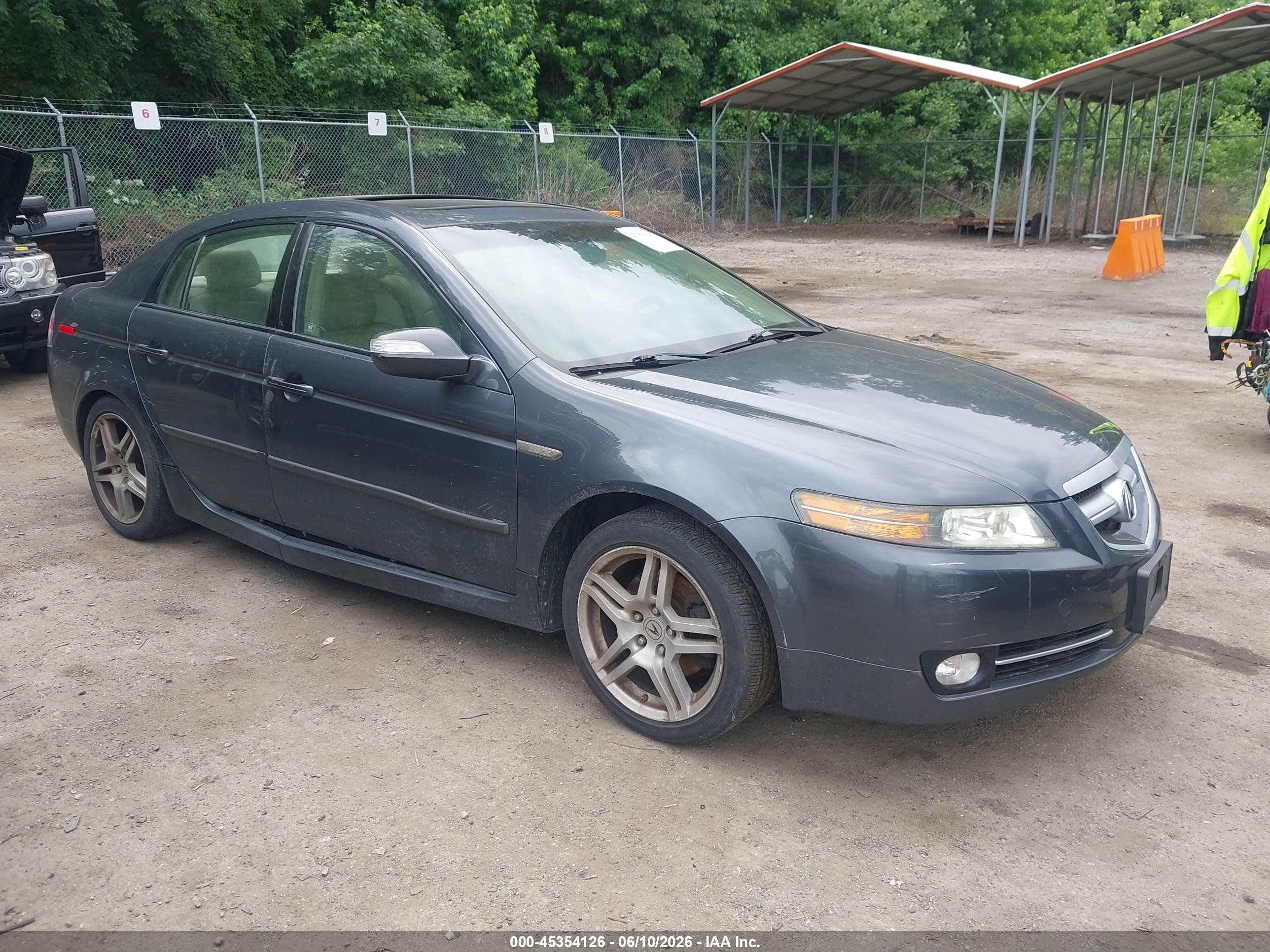 2007 Acura Tl 3.2 Dark Blue vin: 19UUA66237A010845
