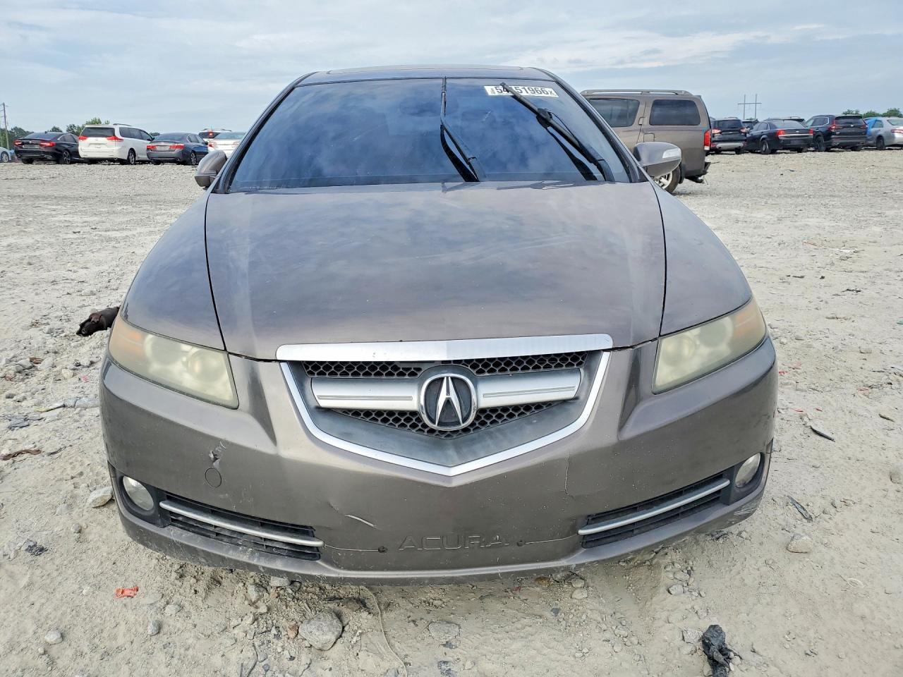 2007 Acura Tl Gray vin: 19UUA66237A014040