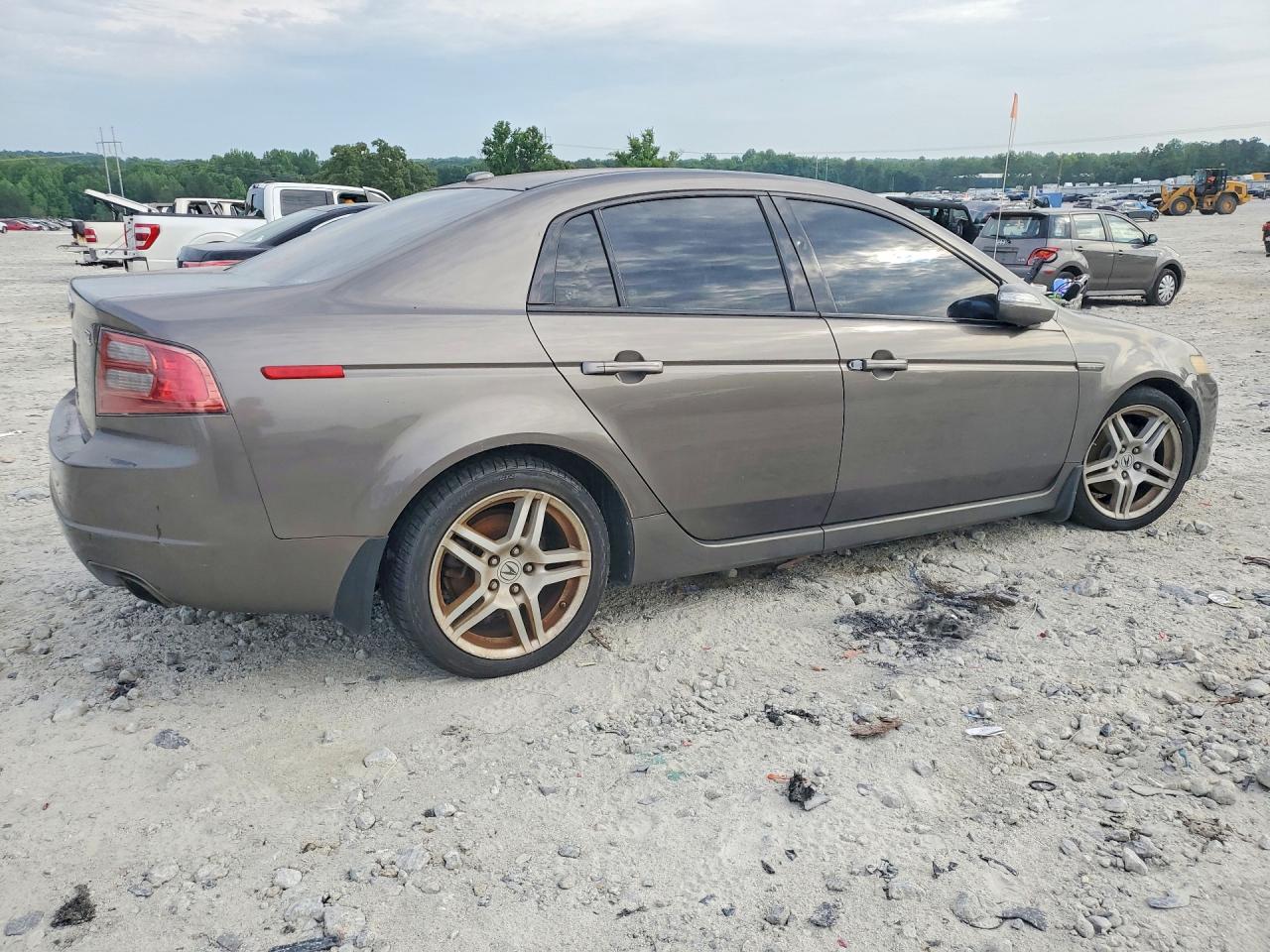 2007 Acura Tl Gray vin: 19UUA66237A014040
