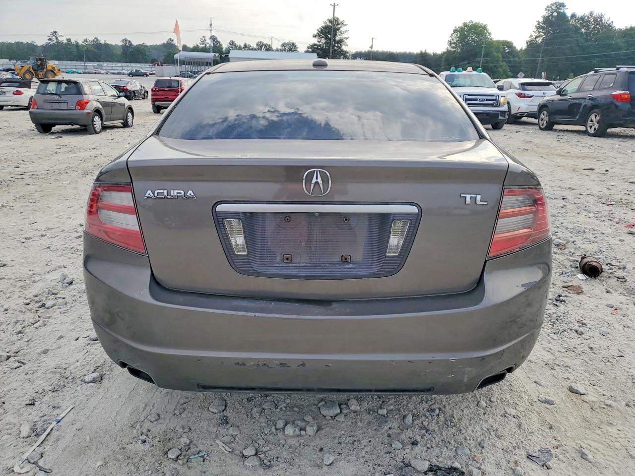 2007 Acura Tl Gray vin: 19UUA66237A014040
