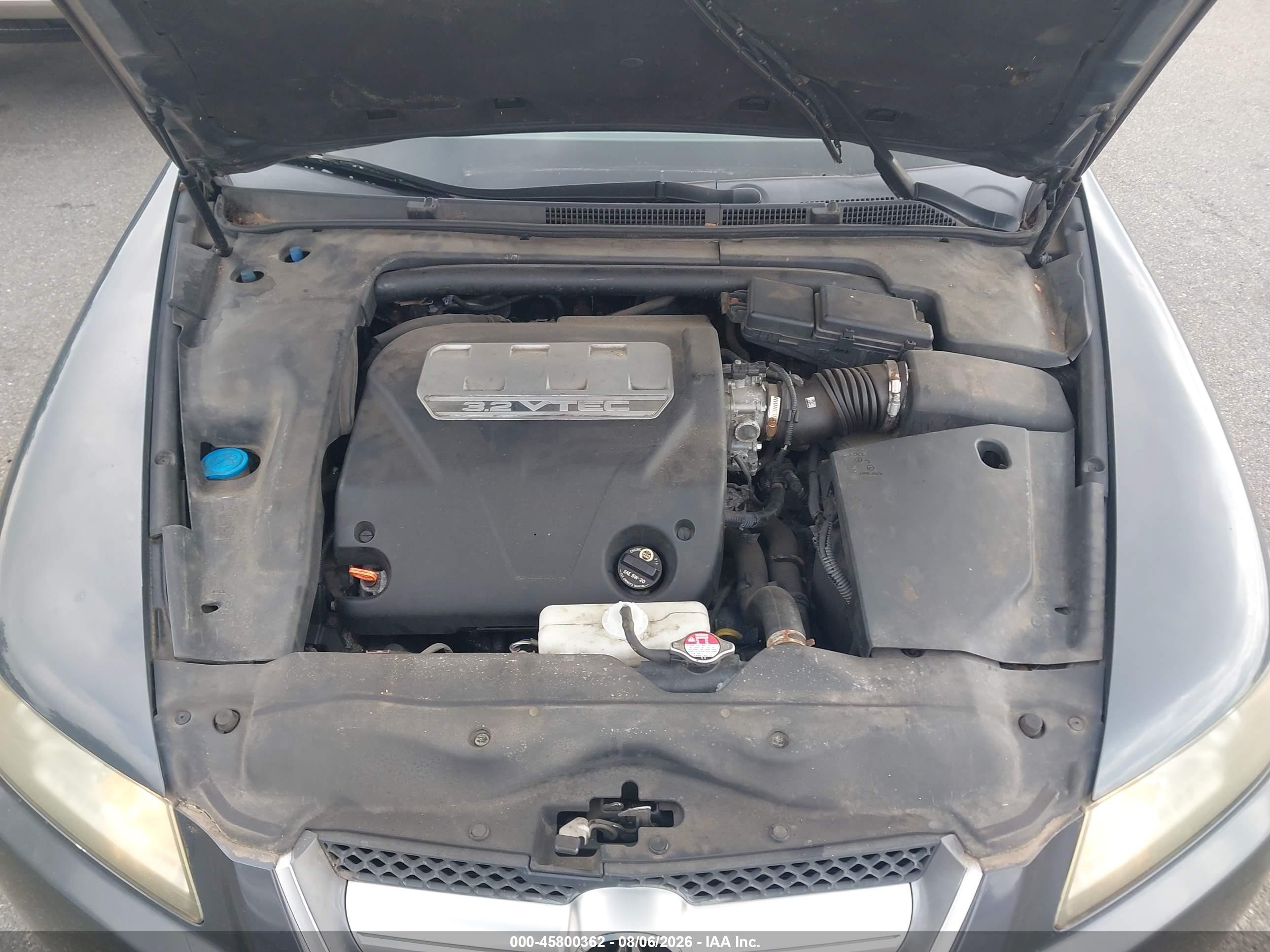 2007 Acura Tl 3.2 Gray vin: 19UUA66237A023742
