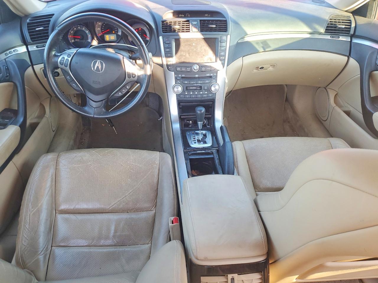 2007 Acura Tl Red vin: 19UUA66237A031100