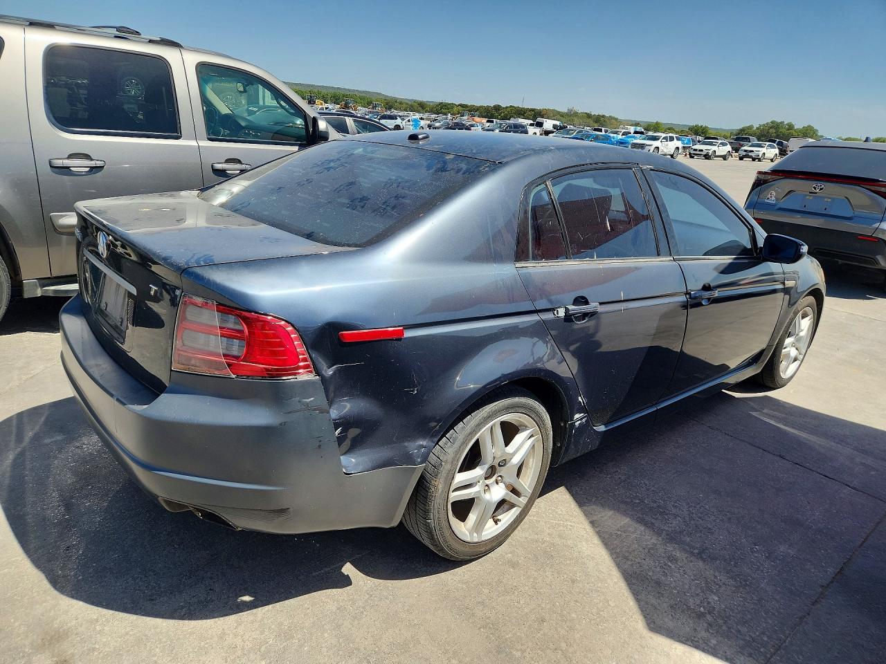 2007 Acura Tl Черный vin: 19UUA66237A045594
