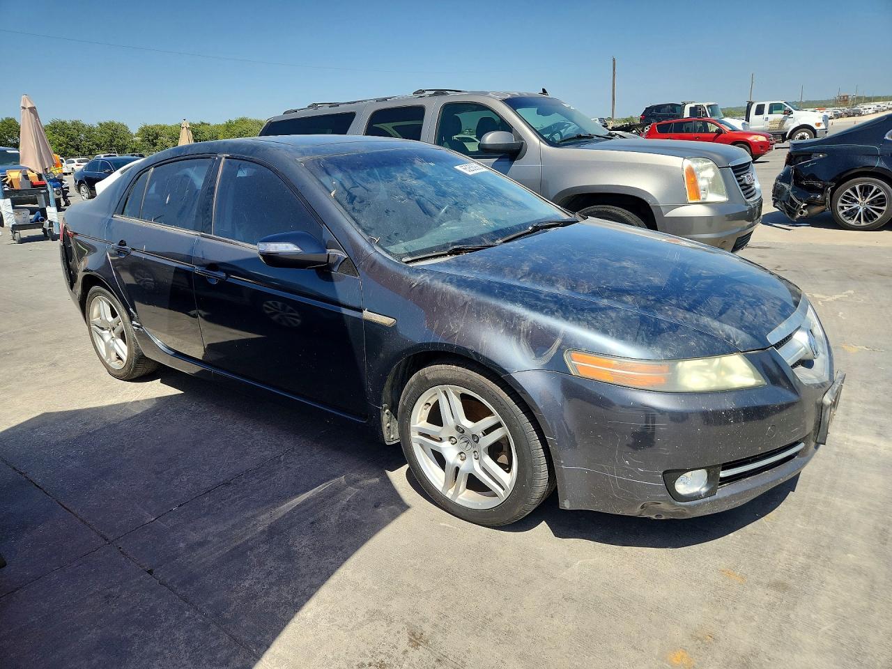 2007 Acura Tl Черный vin: 19UUA66237A045594