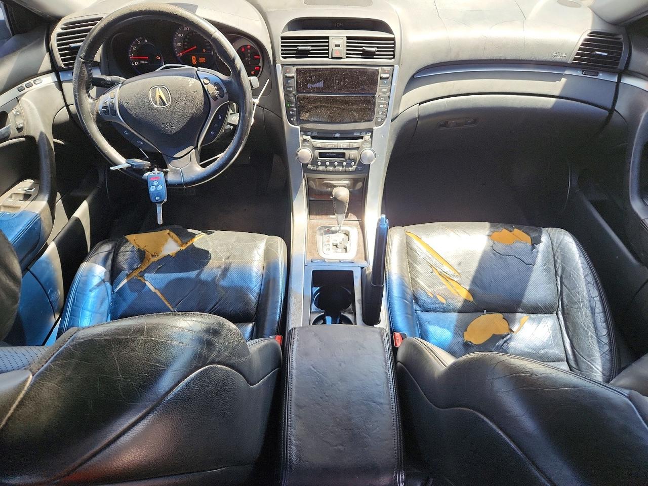2007 Acura Tl Черный vin: 19UUA66237A045594
