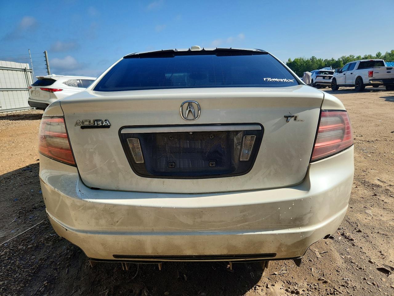 2008 Acura Tl White vin: 19UUA66238A017165