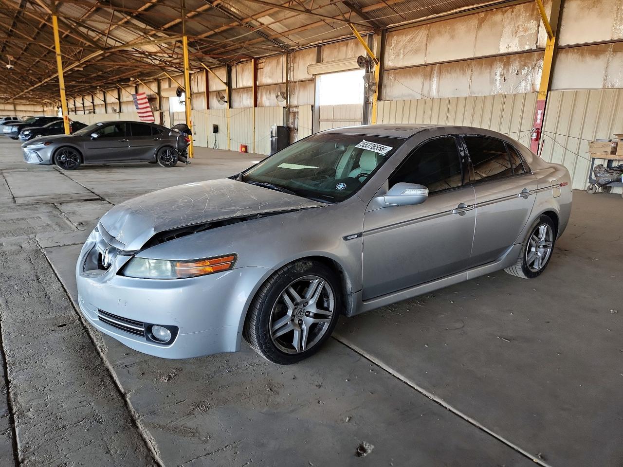 2008 Acura Tl Gray vin: 19UUA66238A025797