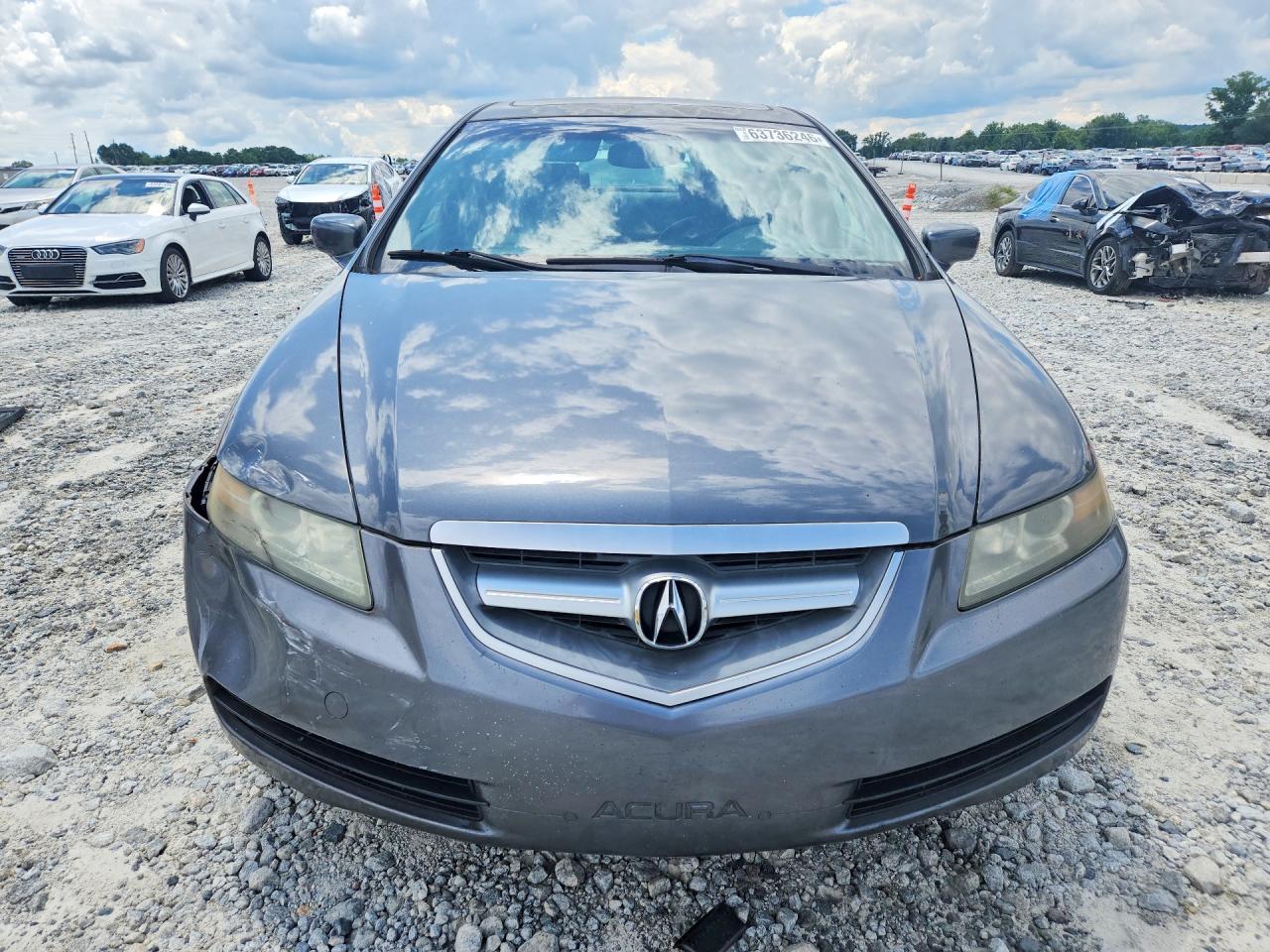 2004 Acura Tl Серый vin: 19UUA66244A018271