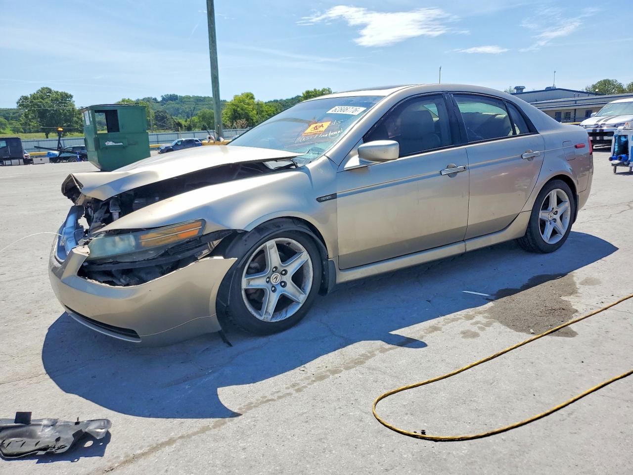 2004 Acura Tl Gold vin: 19UUA66244A061332