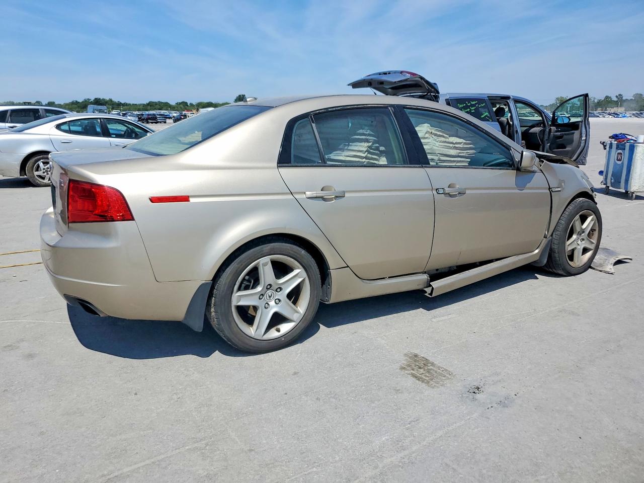 2004 Acura Tl Gold vin: 19UUA66244A061332