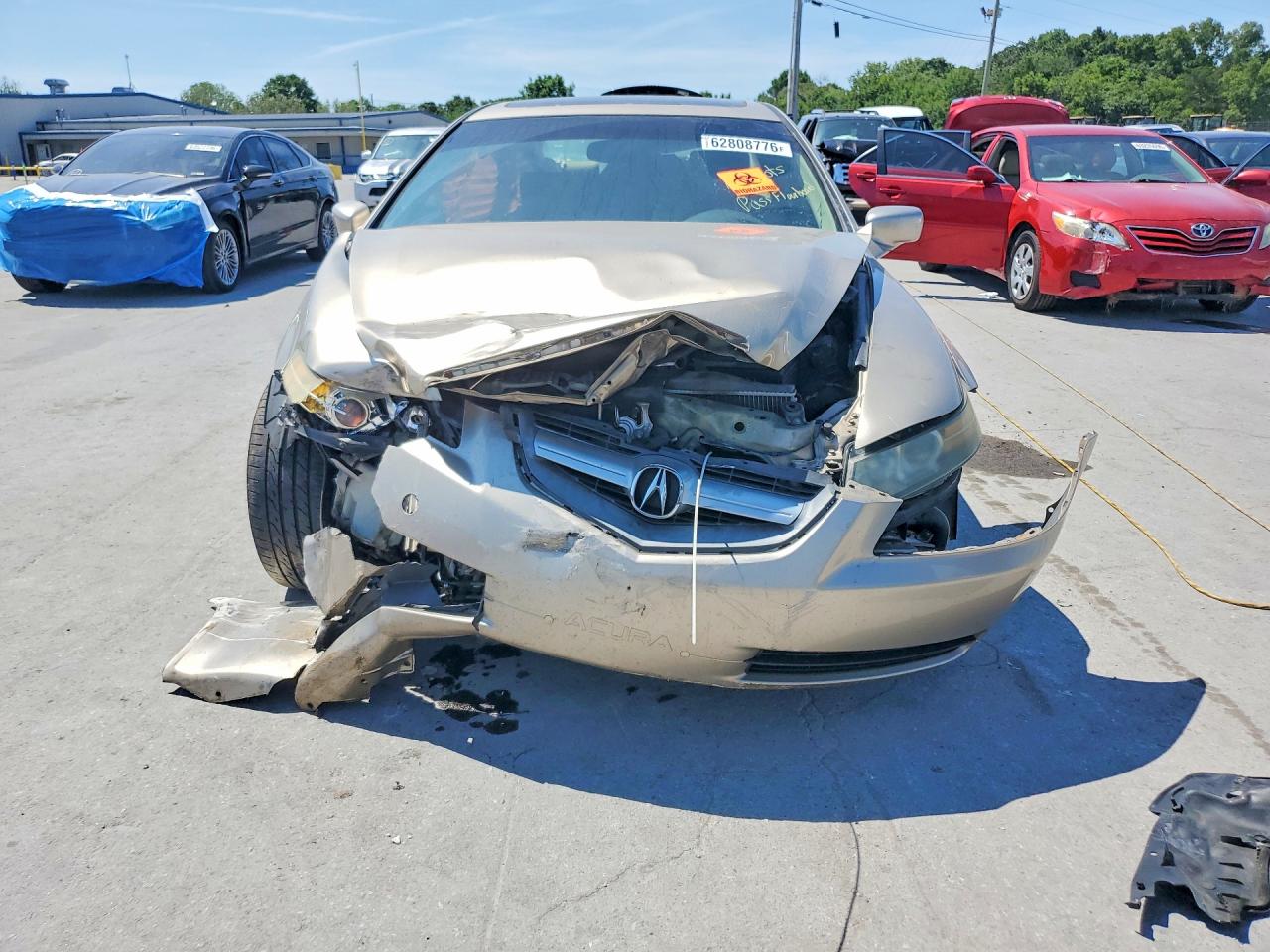 2004 Acura Tl Gold vin: 19UUA66244A061332