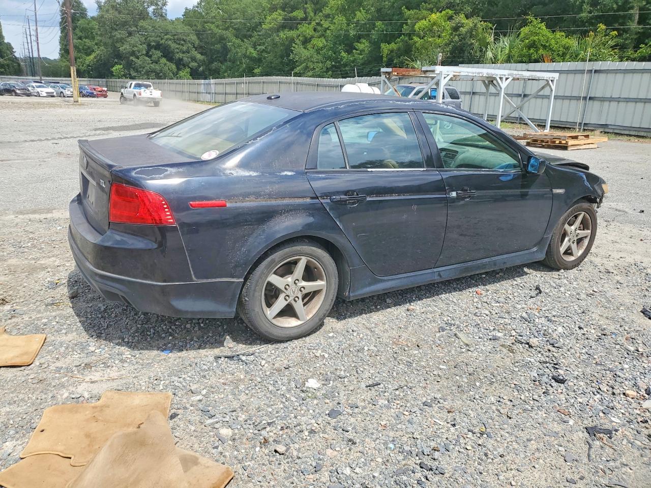 2005 Acura Tl Черный vin: 19UUA66245A025951