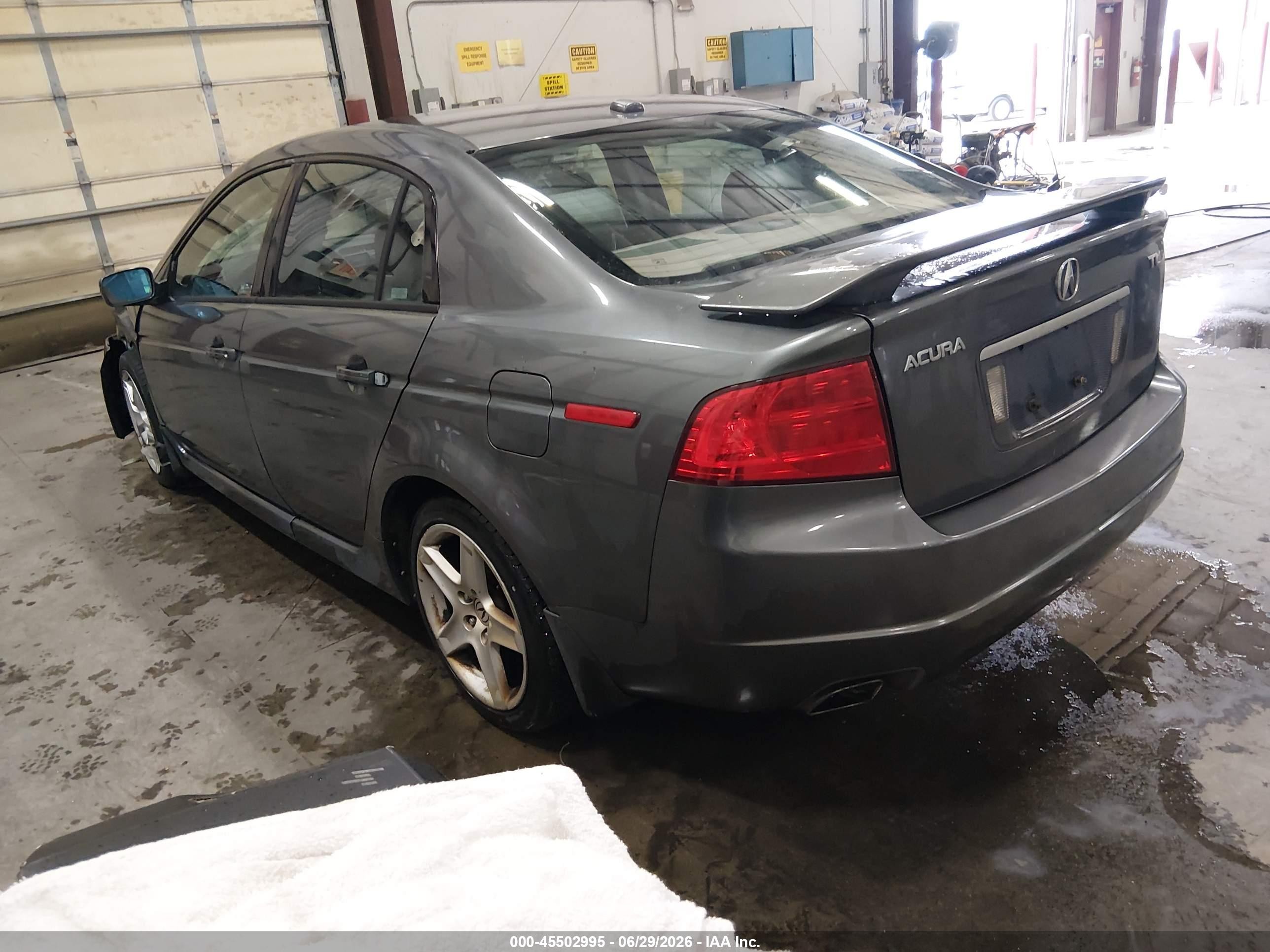 2005 Acura Tl   Gray vin: 19UUA66245A041471