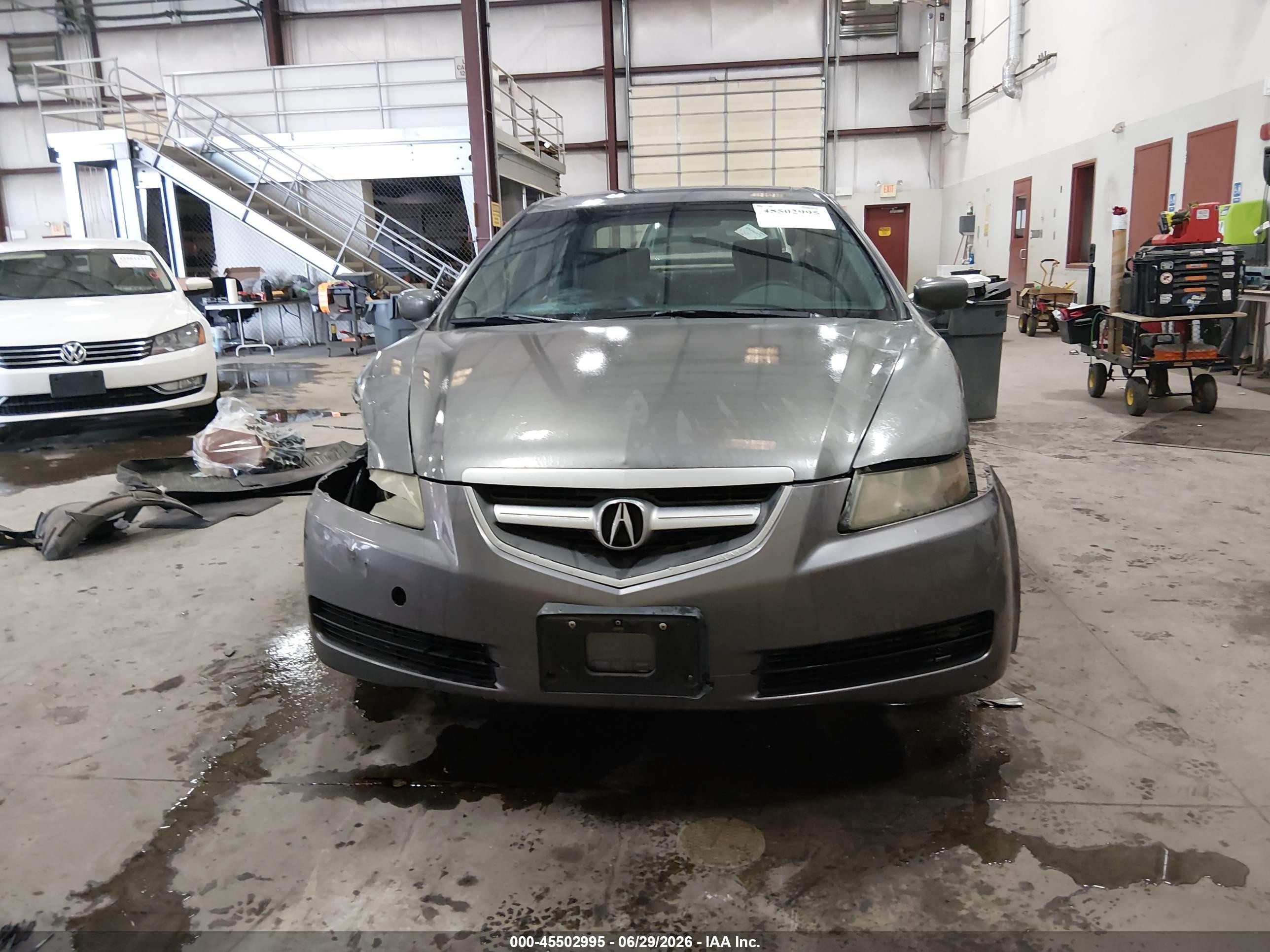 2005 Acura Tl   Gray vin: 19UUA66245A041471