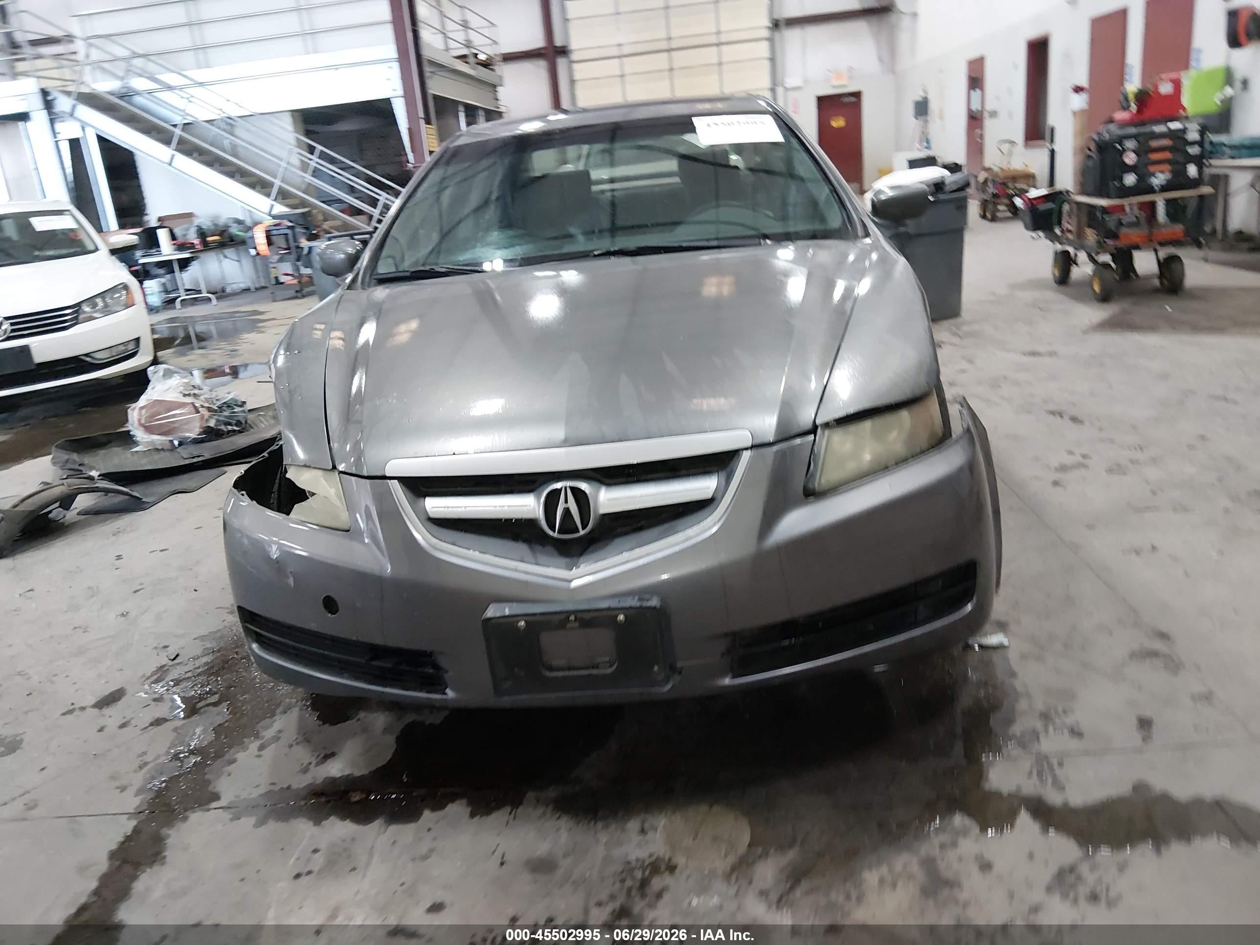 2005 Acura Tl   Gray vin: 19UUA66245A041471