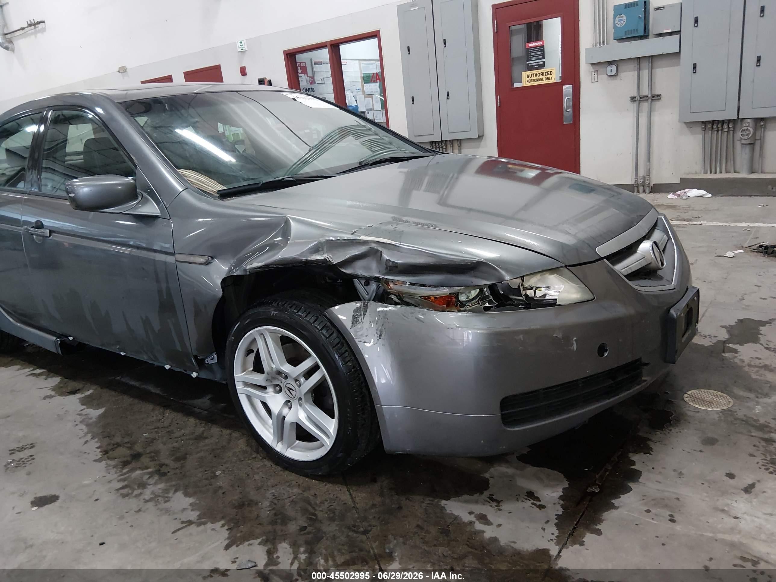 2005 Acura Tl   Gray vin: 19UUA66245A041471