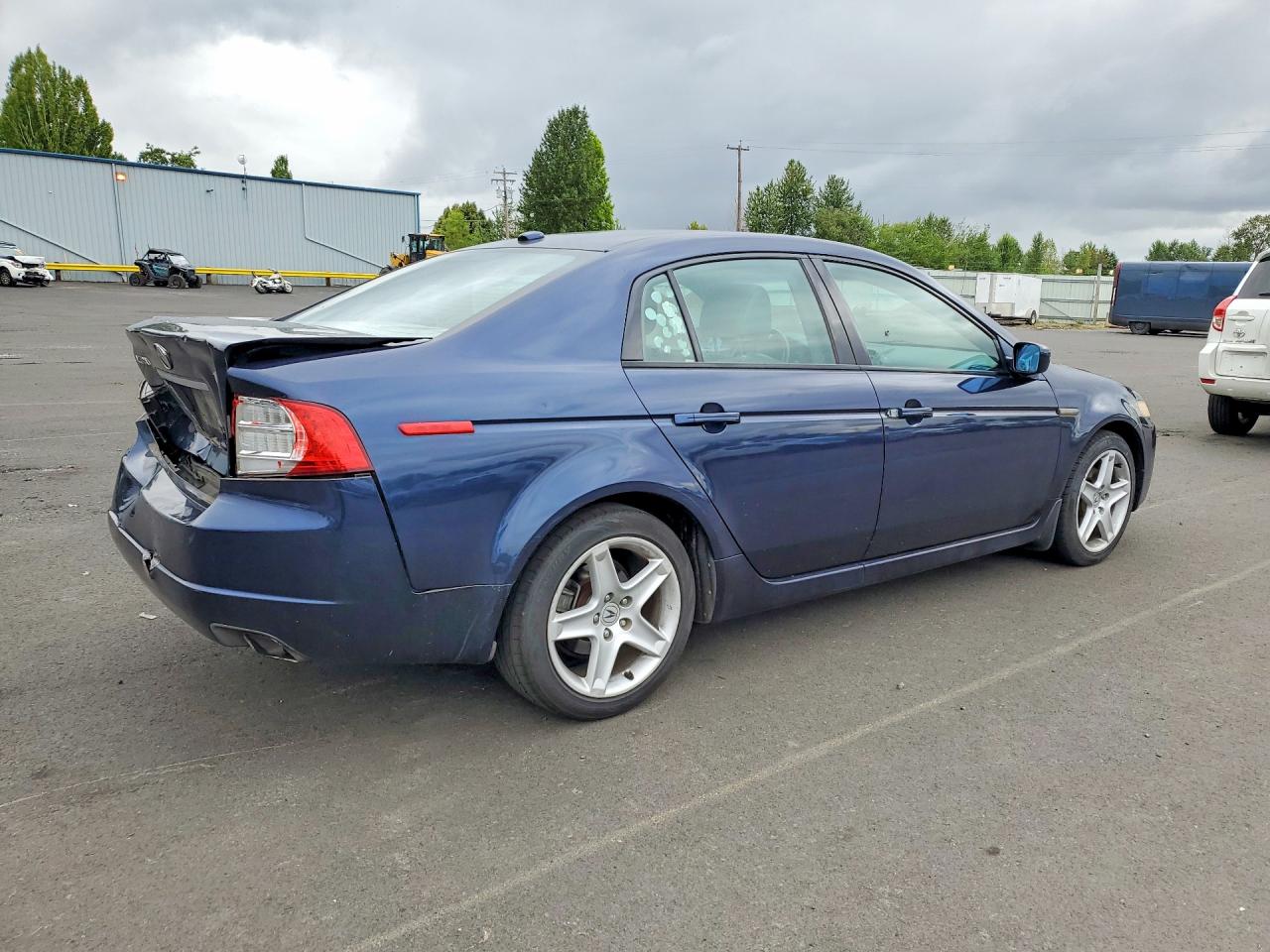 2005 Acura Tl Blue vin: 19UUA66245A054138