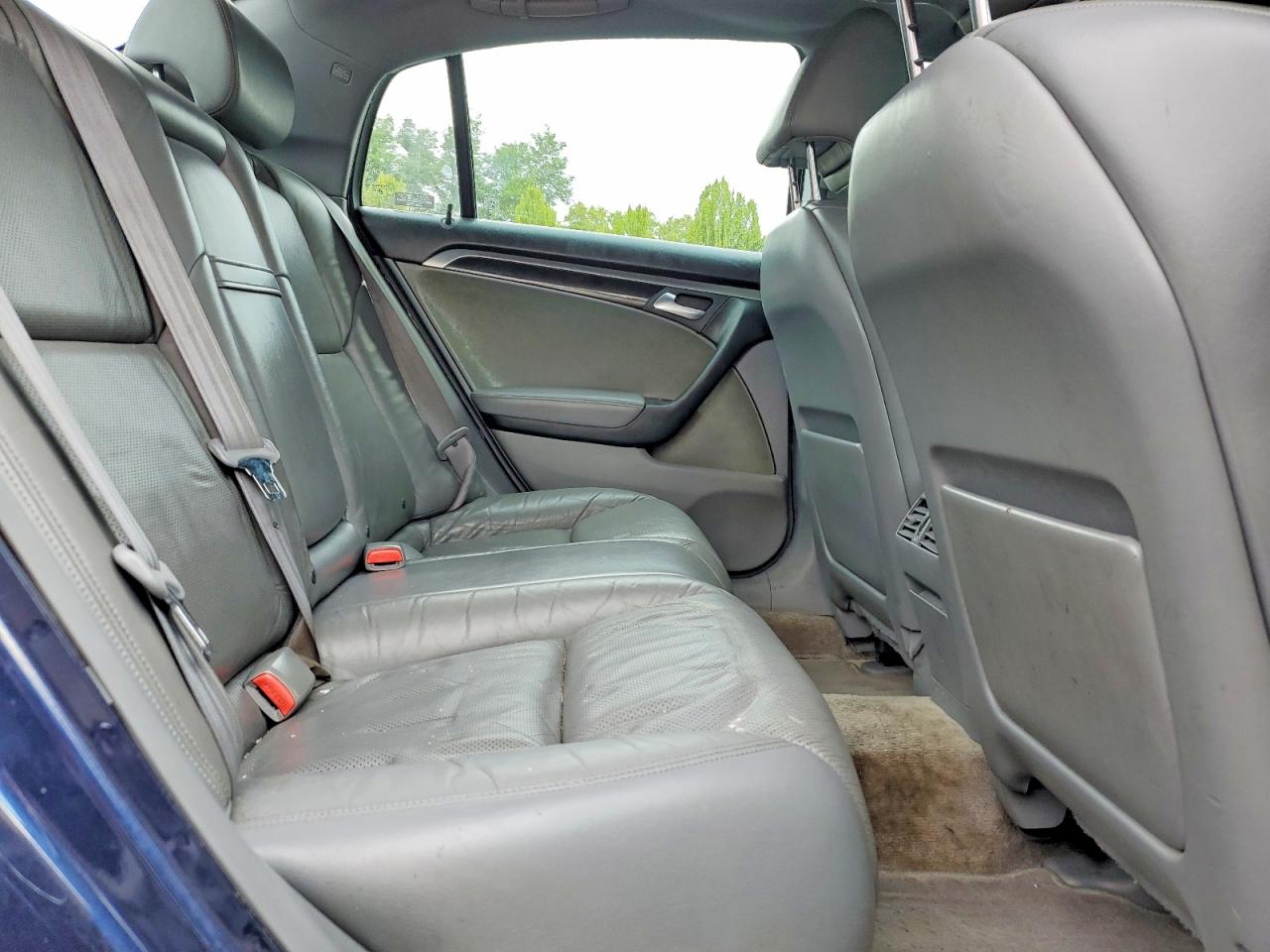 2005 Acura Tl Blue vin: 19UUA66245A054138