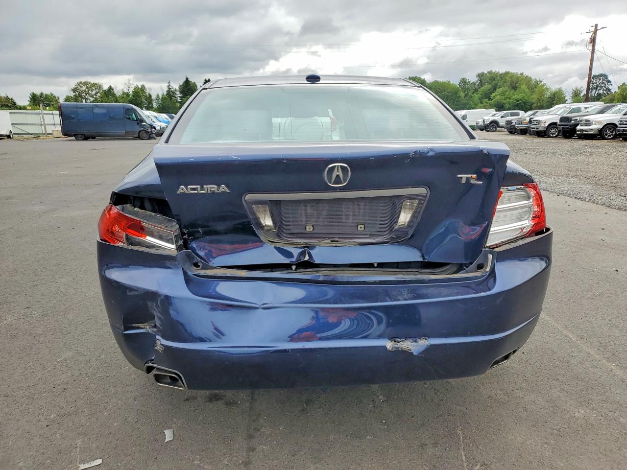 2005 Acura Tl Blue vin: 19UUA66245A054138