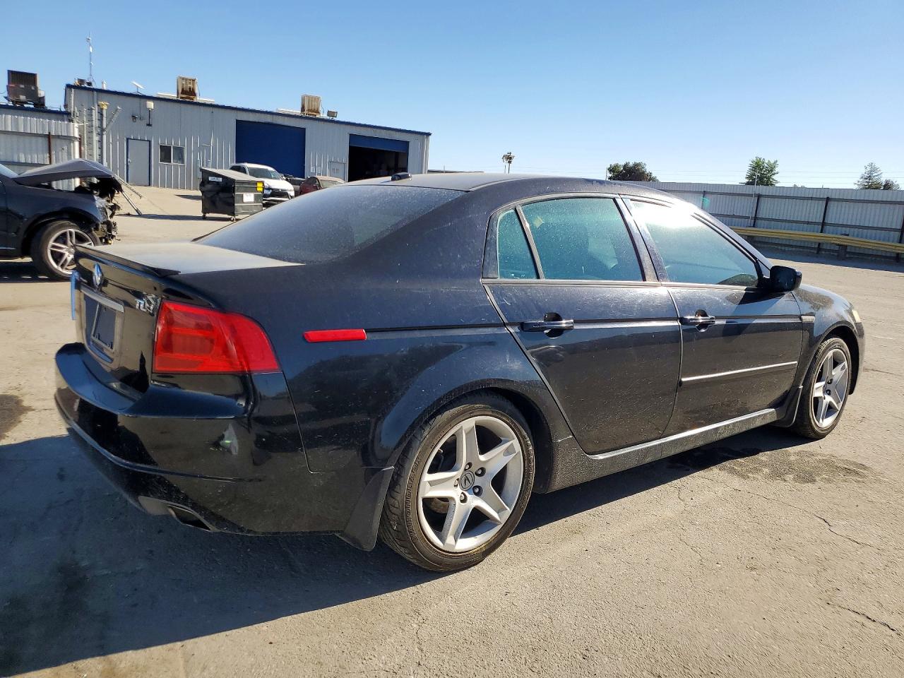 2005 Acura Tl Black vin: 19UUA66245A059873