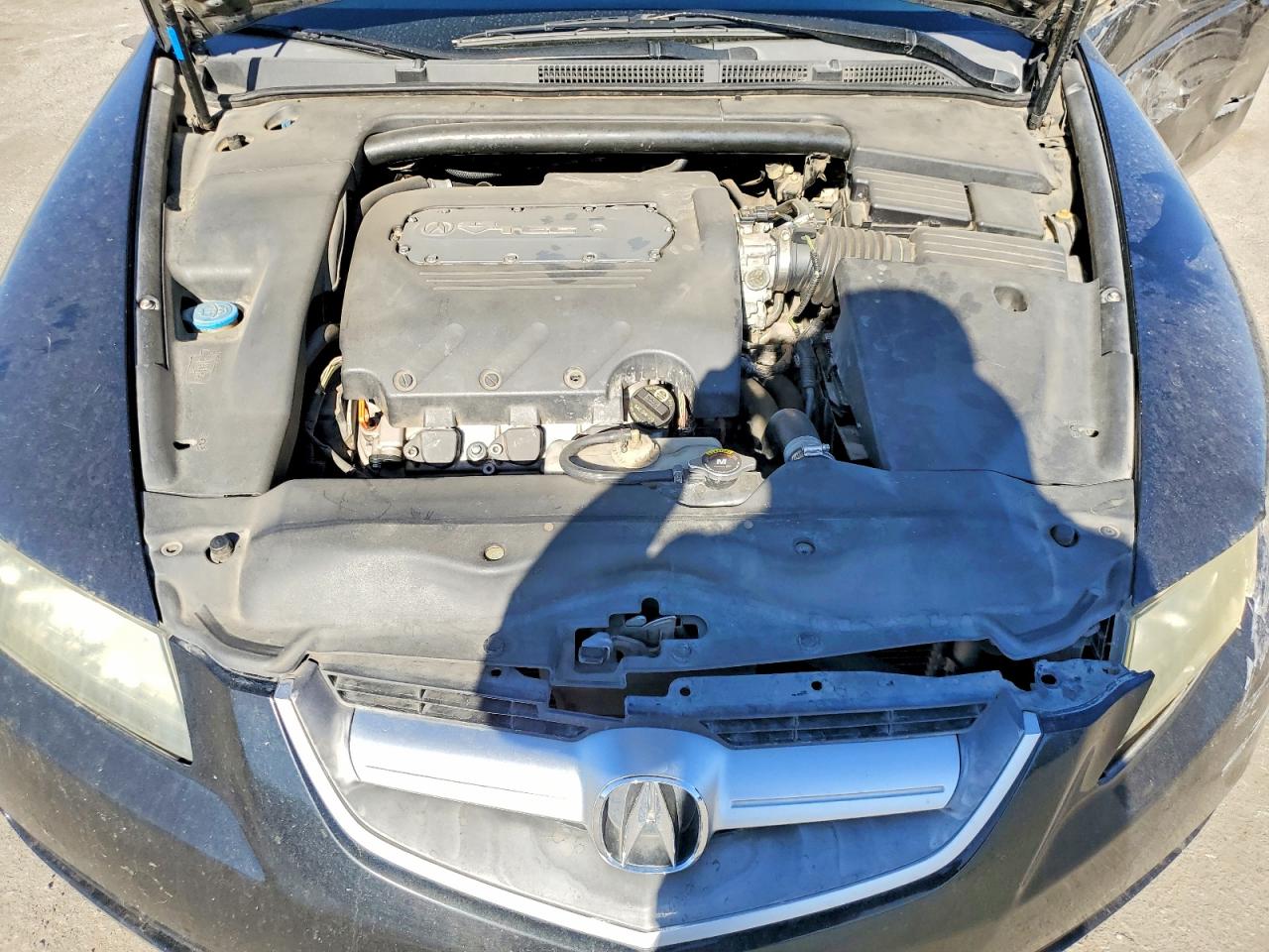 2005 Acura Tl Black vin: 19UUA66245A059873
