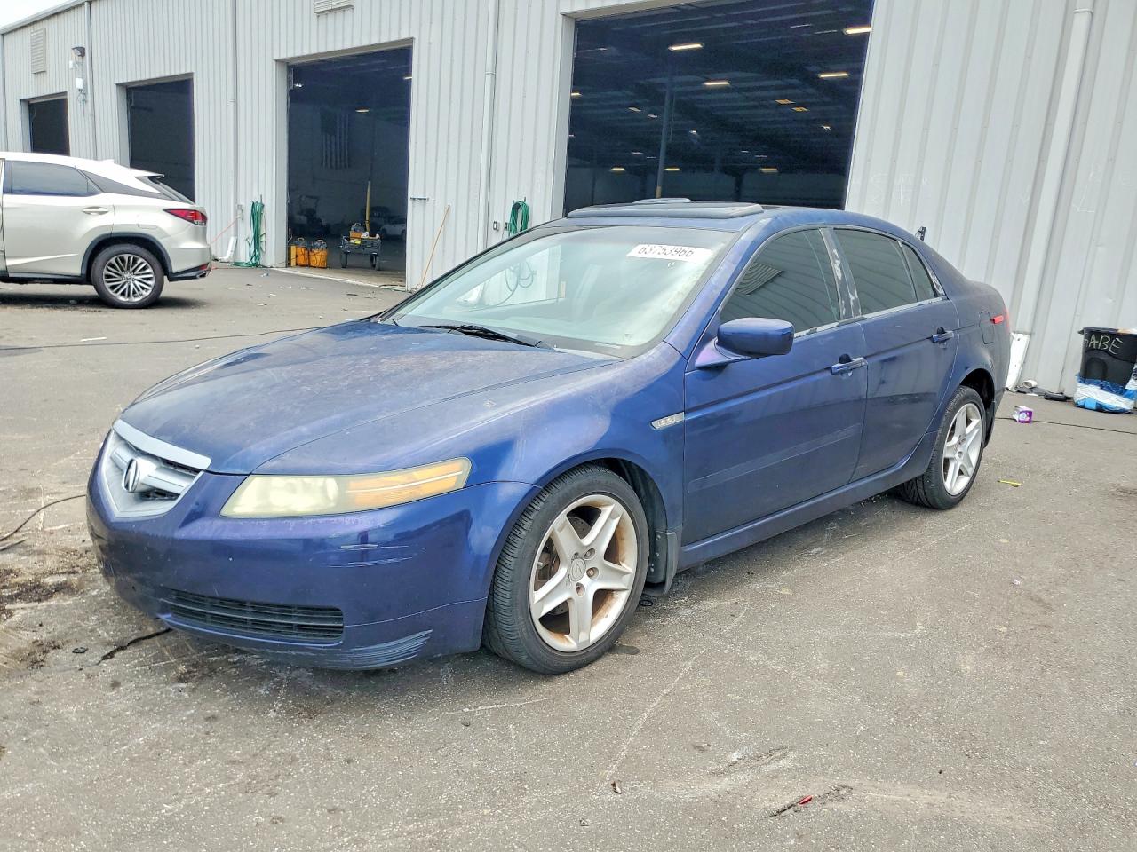 2006 Acura 3.2tl Синий vin: 19UUA66246A013249