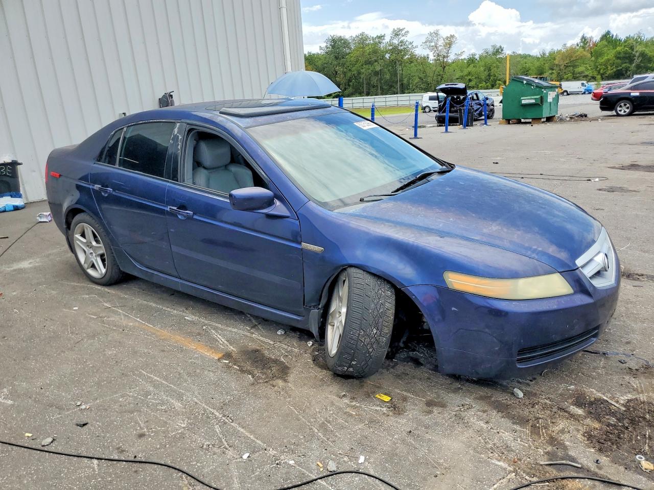 2006 Acura 3.2tl Синий vin: 19UUA66246A013249