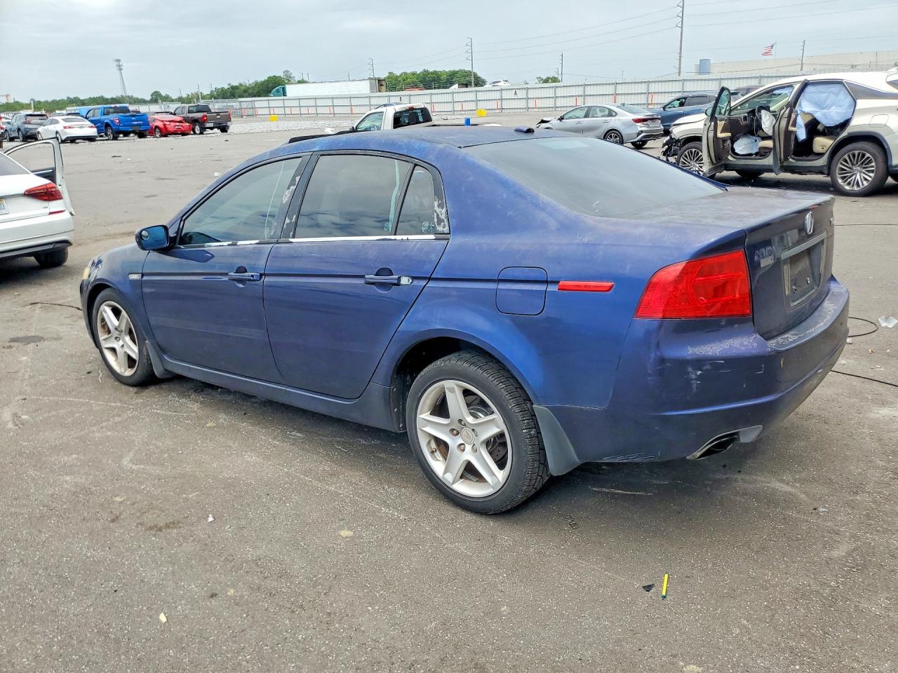 2006 Acura 3.2tl Синий vin: 19UUA66246A013249