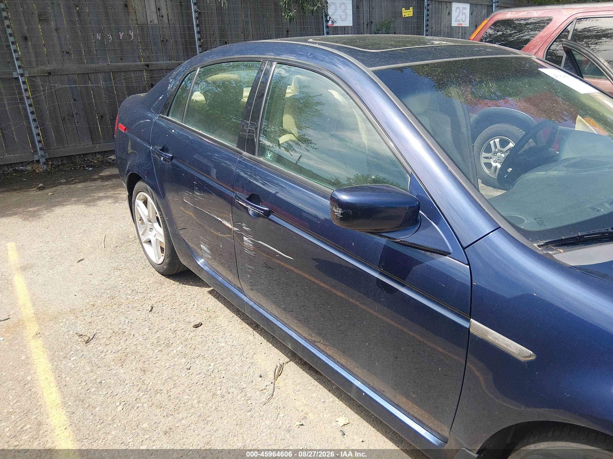 2006 Acura Tl   Синий vin: 19UUA66246A017253