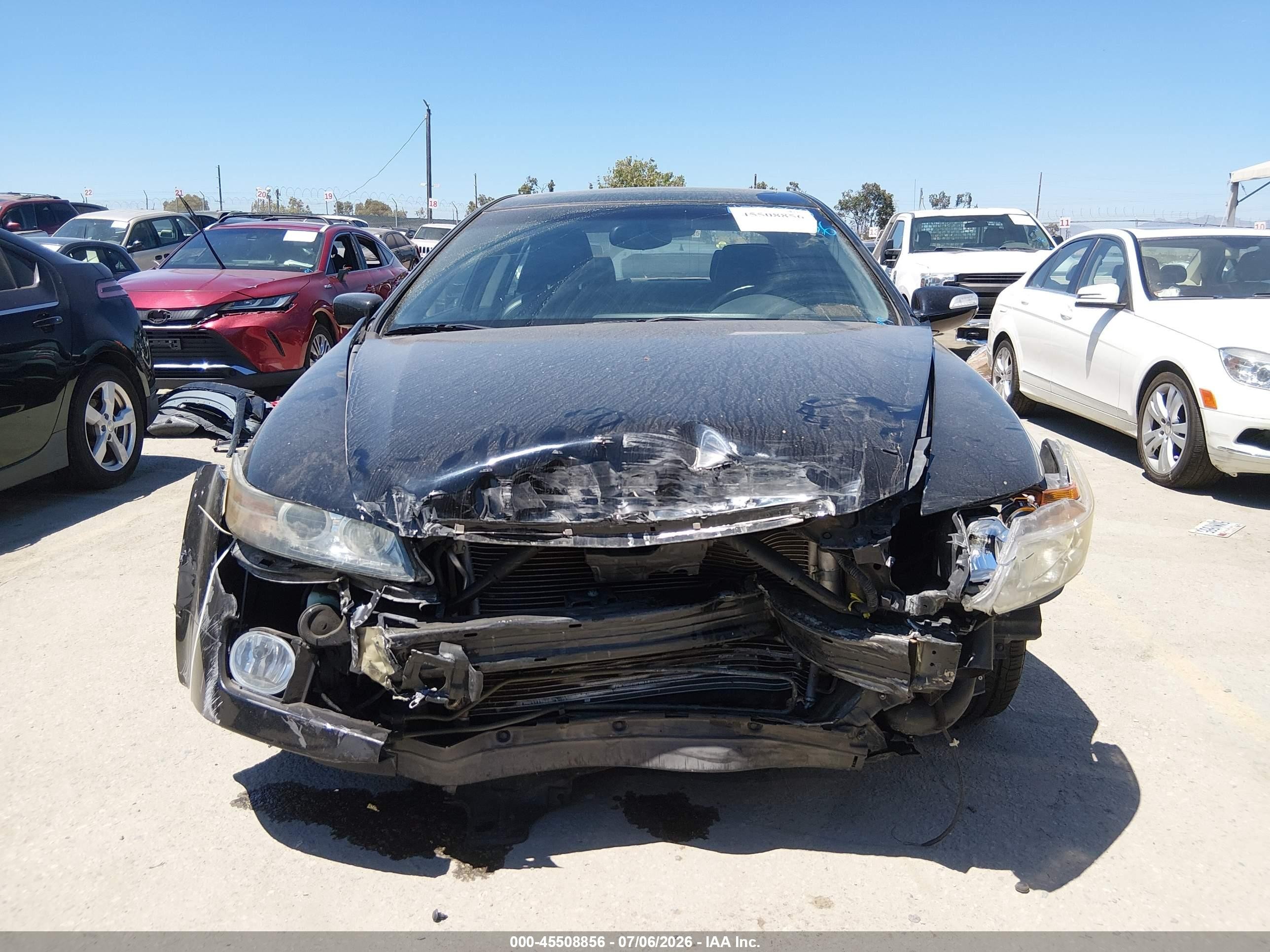 2007 Acura Tl 3.2 Black vin: 19UUA66247A004469