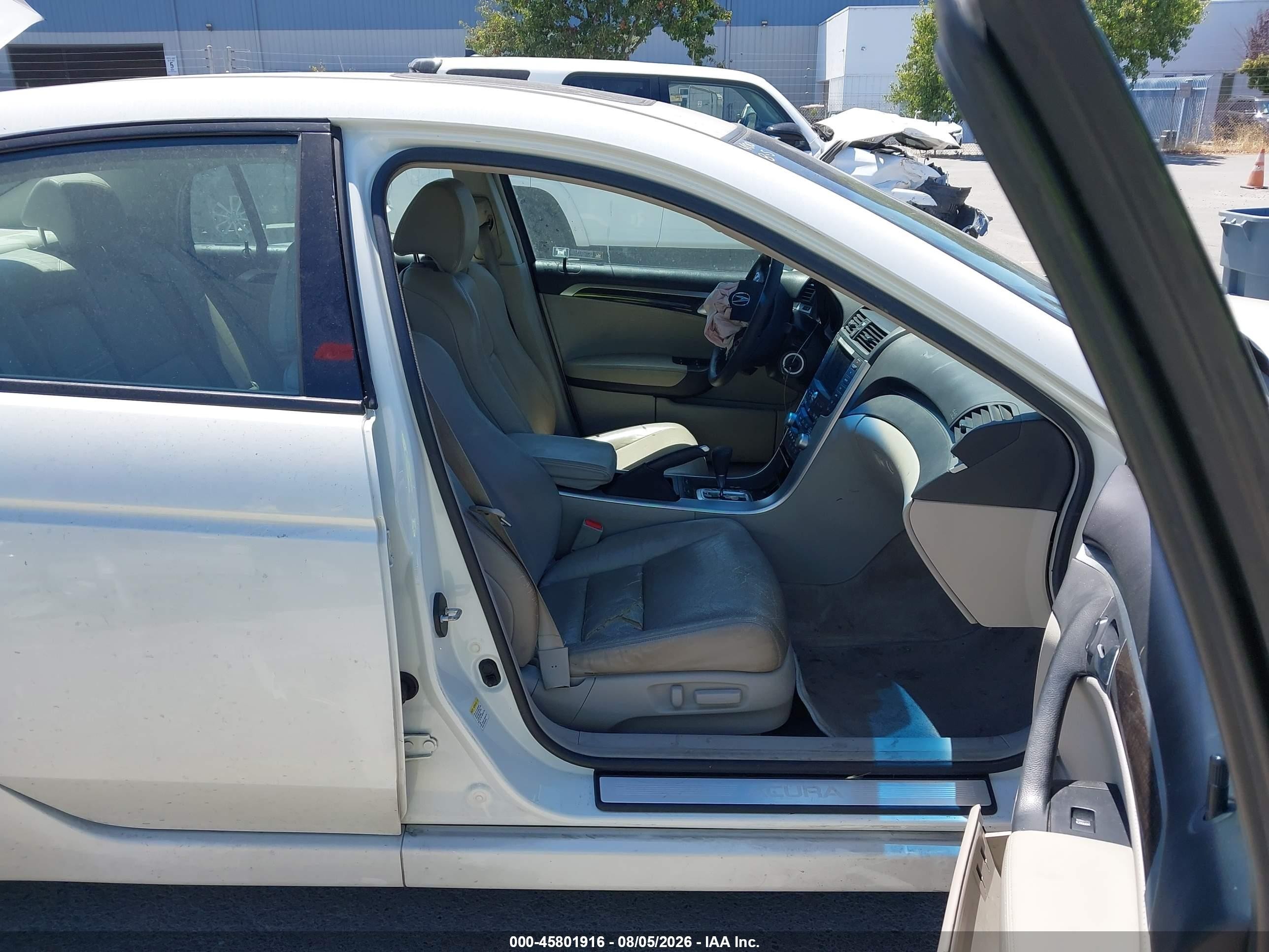 2007 Acura Tl 3.2 Белый vin: 19UUA66247A012118