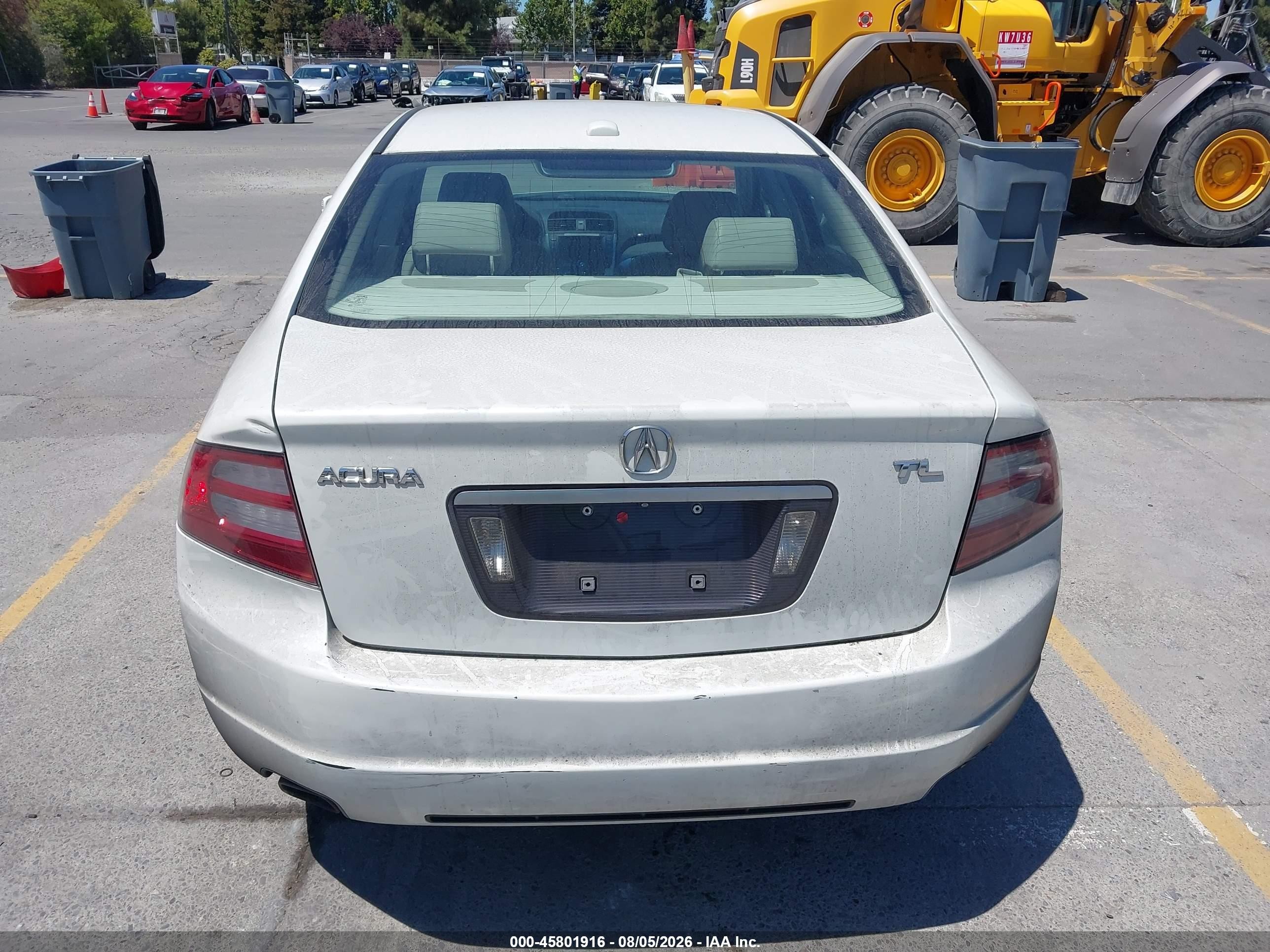 2007 Acura Tl 3.2 Белый vin: 19UUA66247A012118