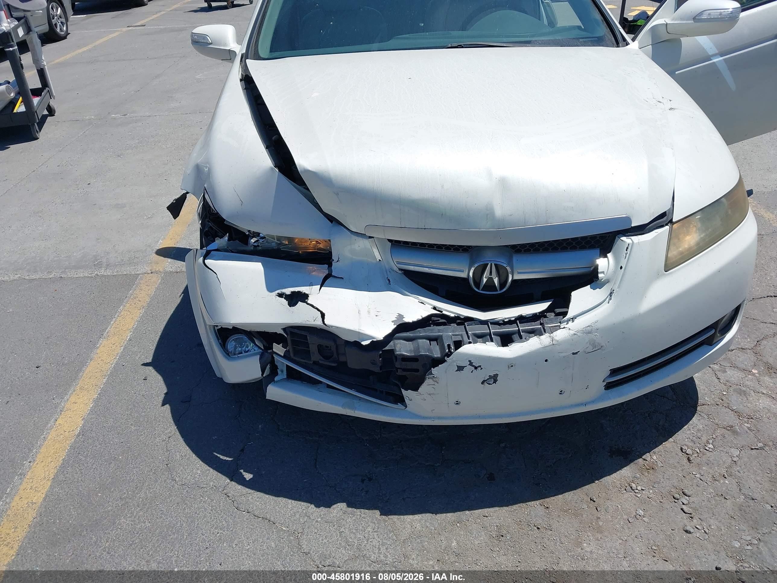 2007 Acura Tl 3.2 Белый vin: 19UUA66247A012118