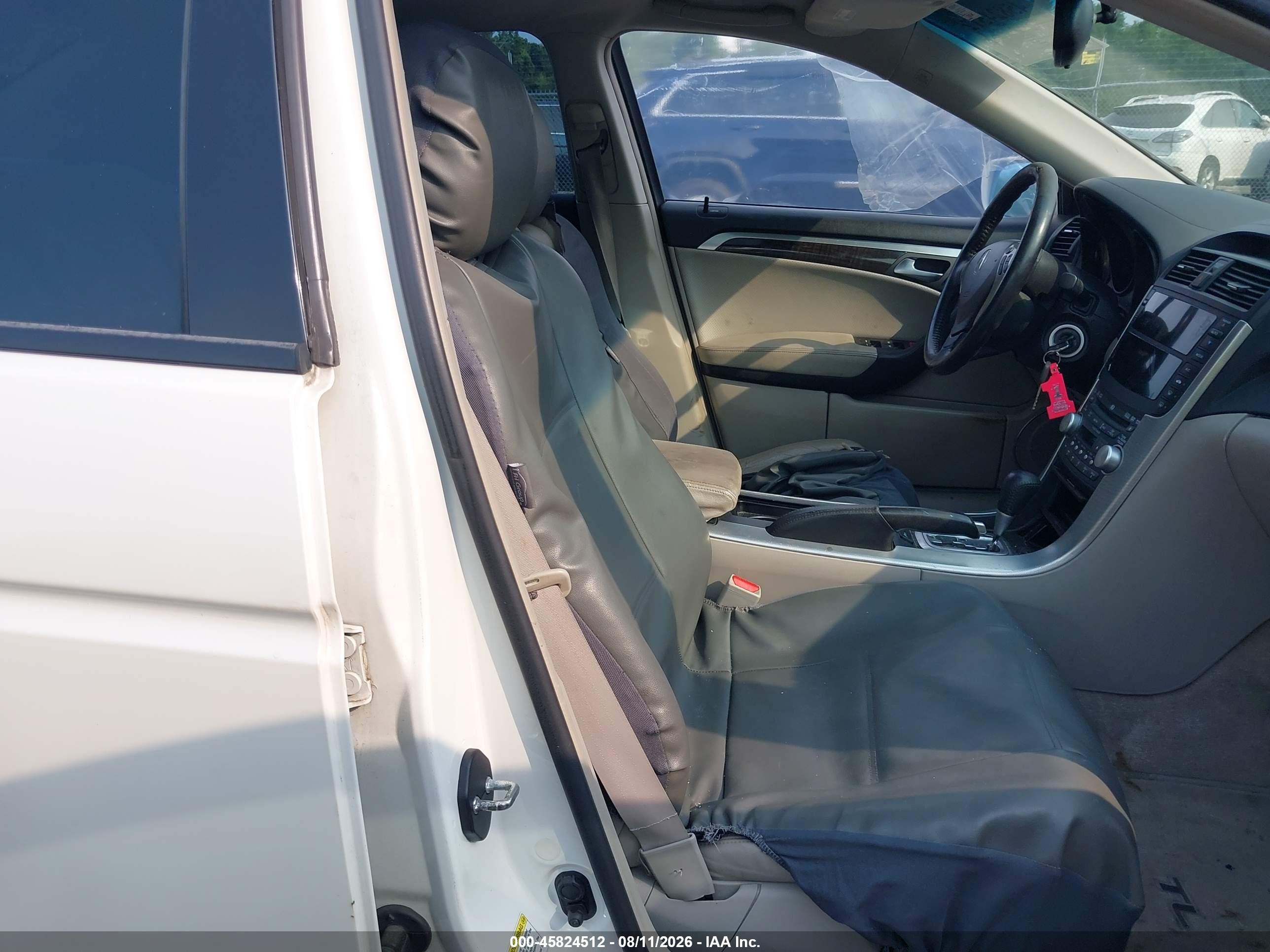 2007 Acura Tl 3.2 Белый vin: 19UUA66247A012751