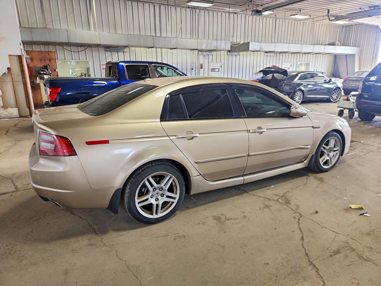 2007 Acura Tl Желто-коричневый vin: 19UUA66247A015813