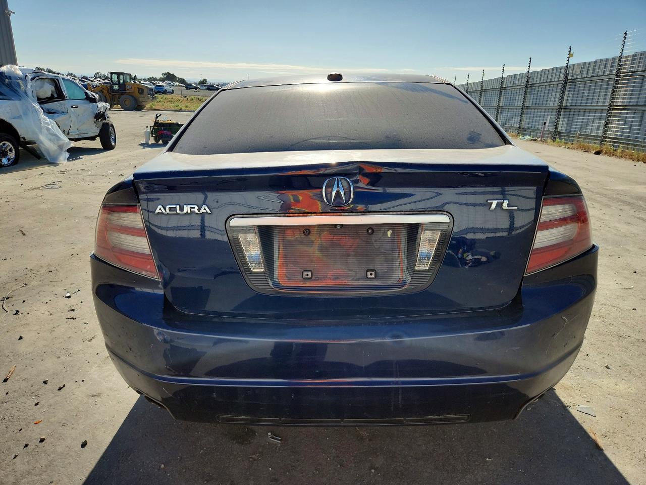 2007 Acura Tl Blue vin: 19UUA66247A022339