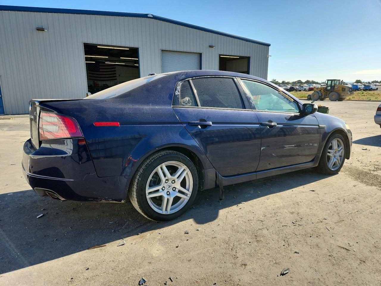 2007 Acura Tl Blue vin: 19UUA66247A022339
