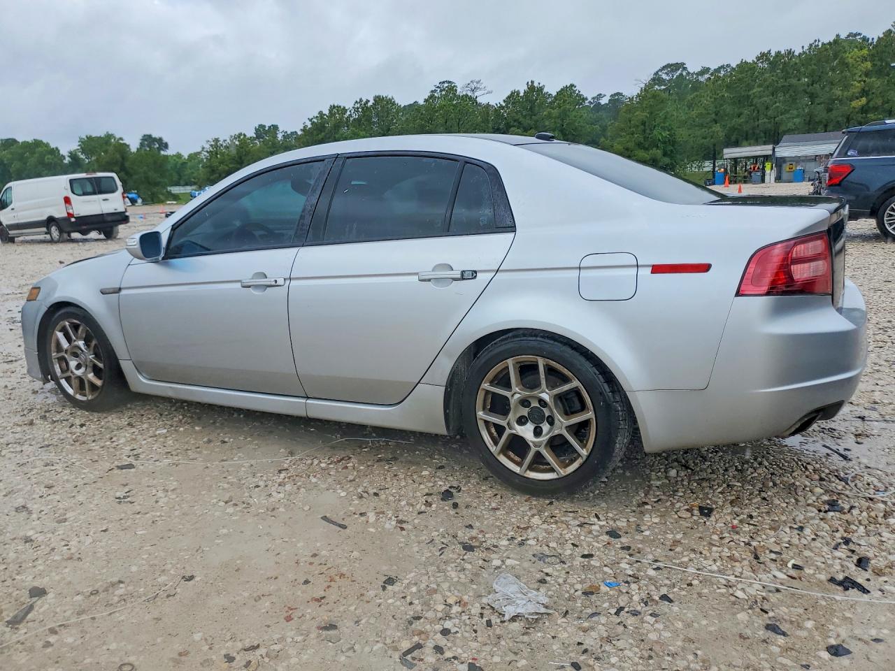 2007 Acura Tl Silver vin: 19UUA66247A034667