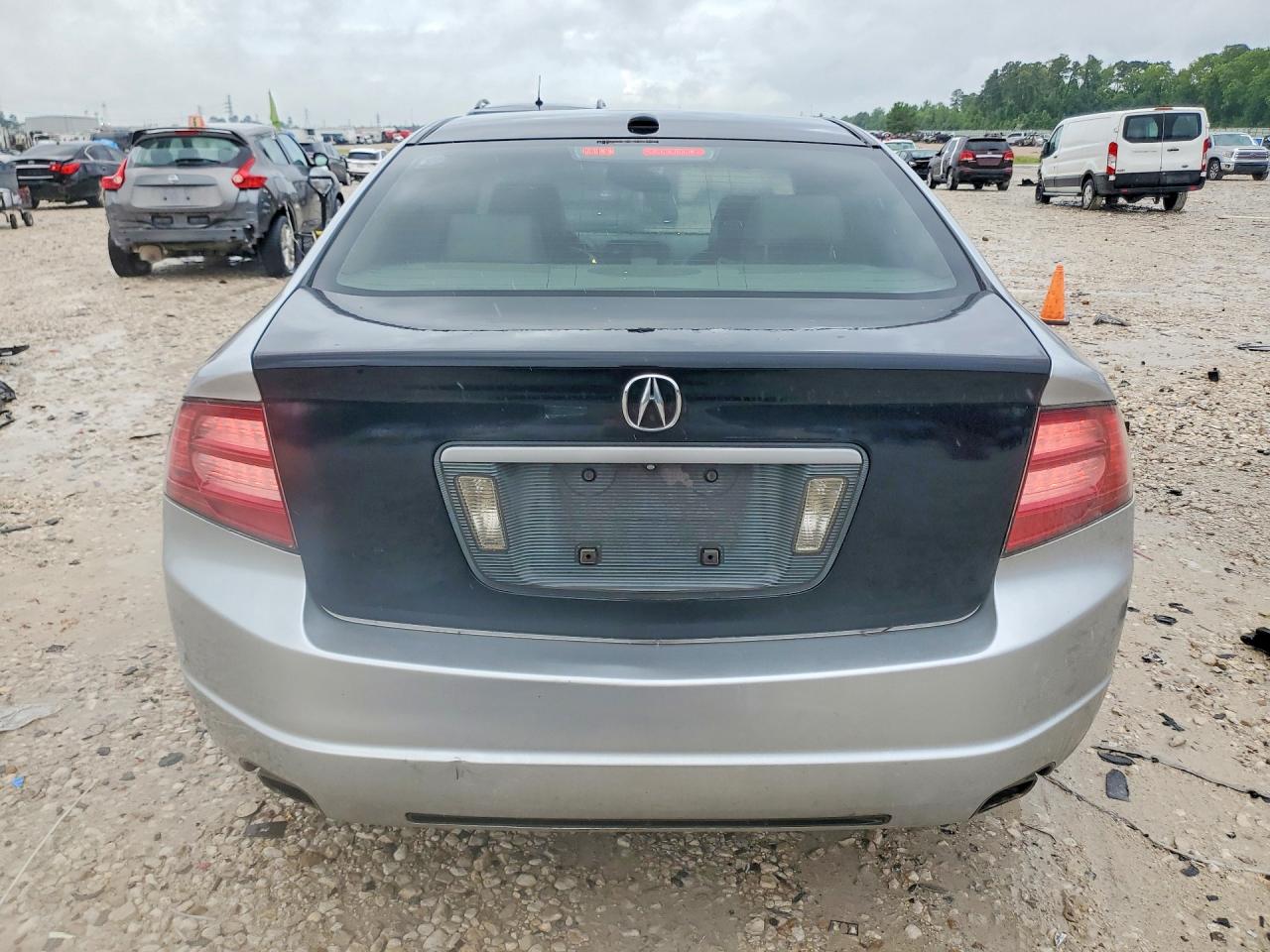 2007 Acura Tl Silver vin: 19UUA66247A034667