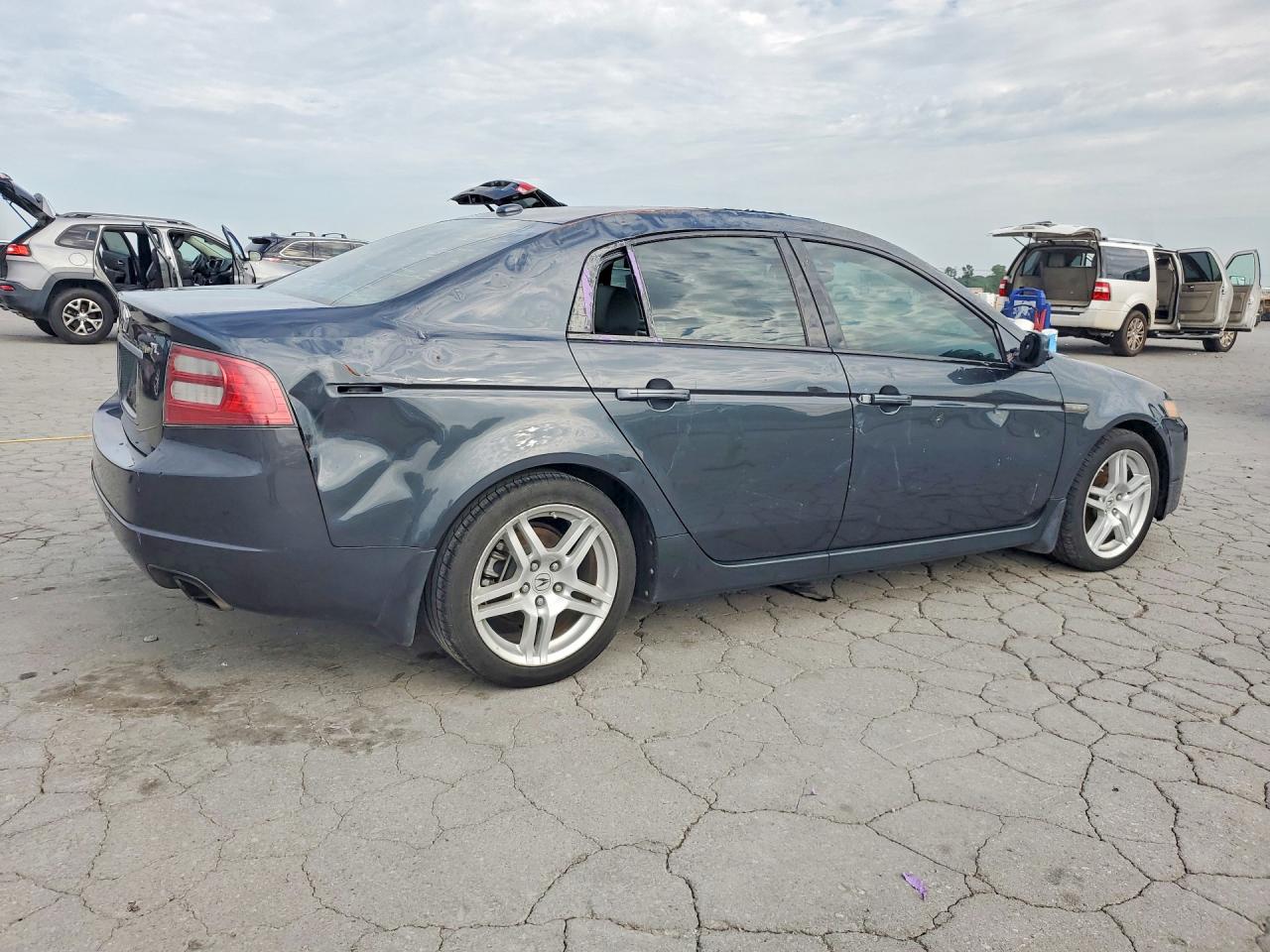 2007 Acura Tl Charcoal vin: 19UUA66247A039948