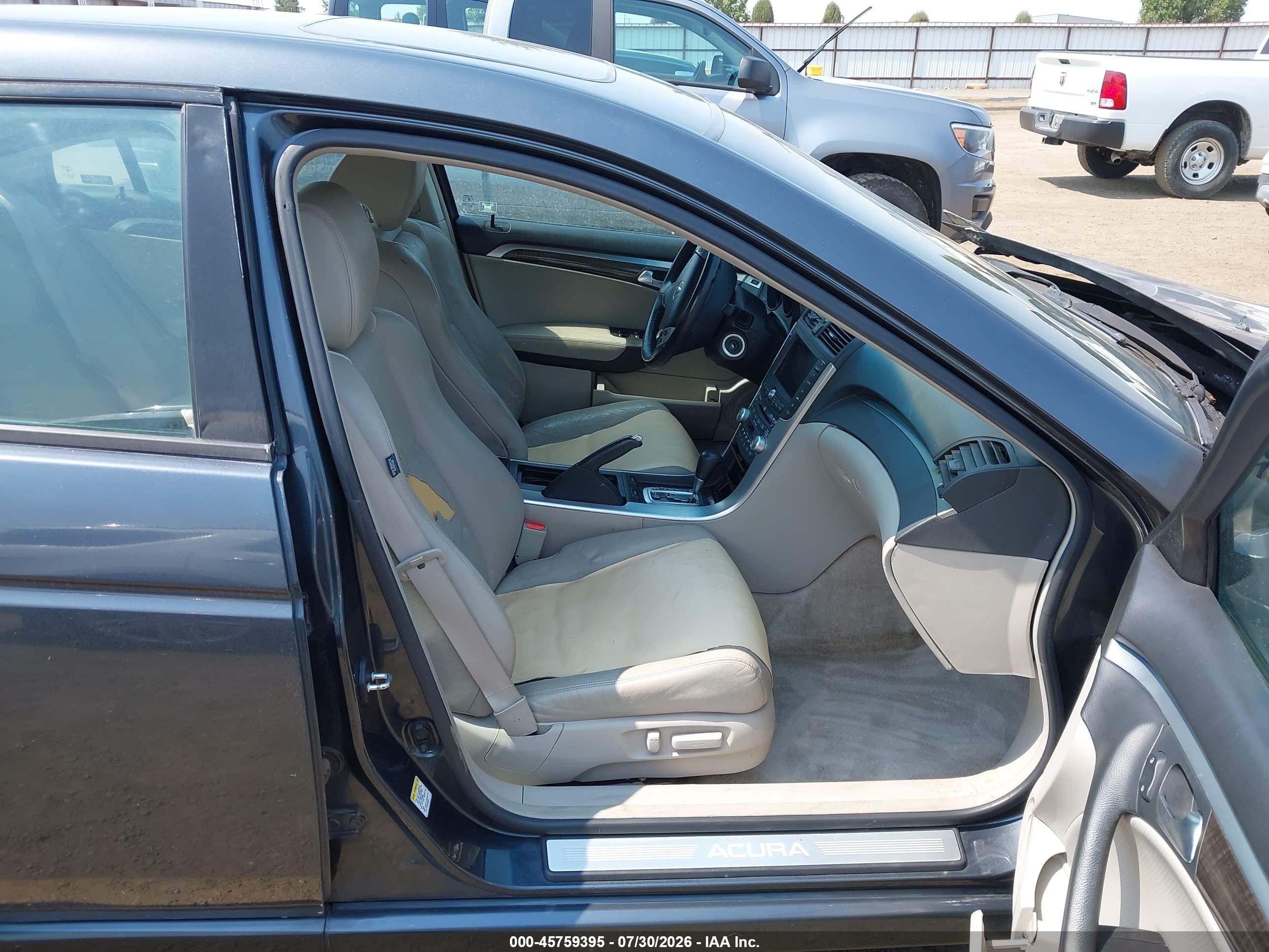 2007 Acura Tl 3.2 Серый vin: 19UUA66247A039982