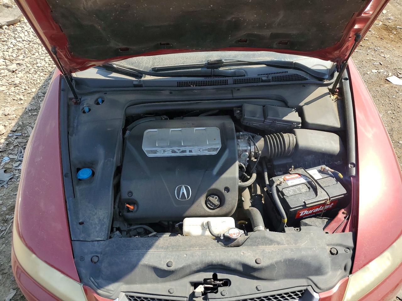 2008 Acura Tl Red vin: 19UUA66248A025176